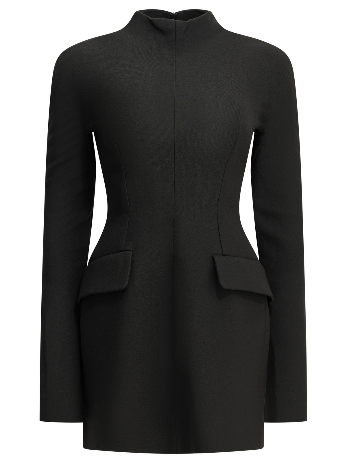 Max Mara Sportmax Short Dress Made Of Stretch Wool