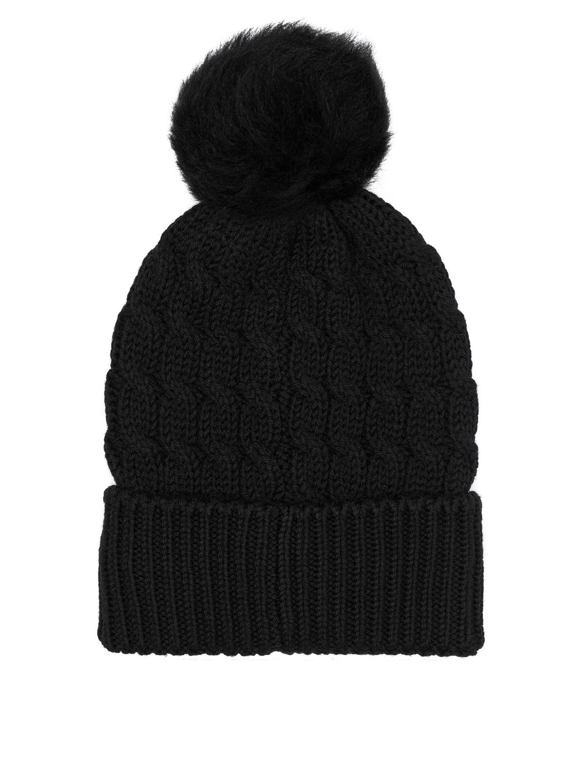 Moncler Grenoble Wool Beanie With Logo