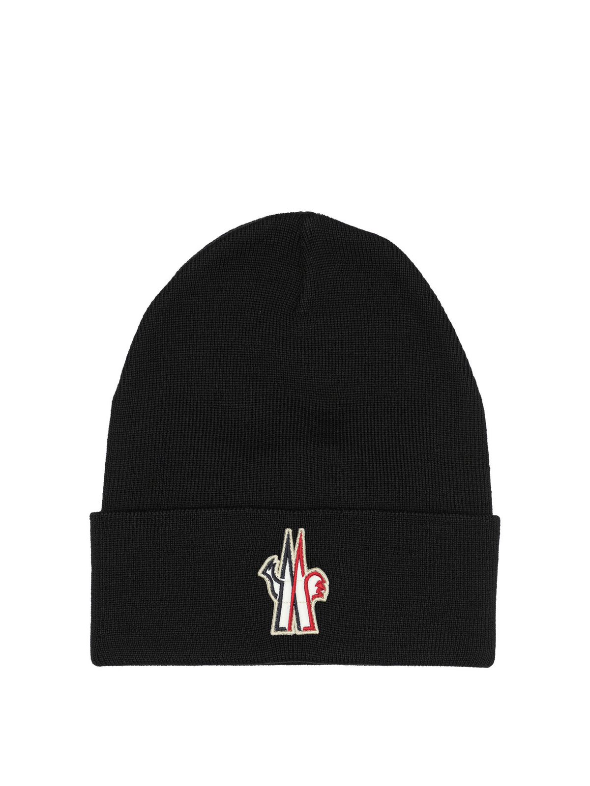 Moncler Grenoble Wool Beanie With Logo