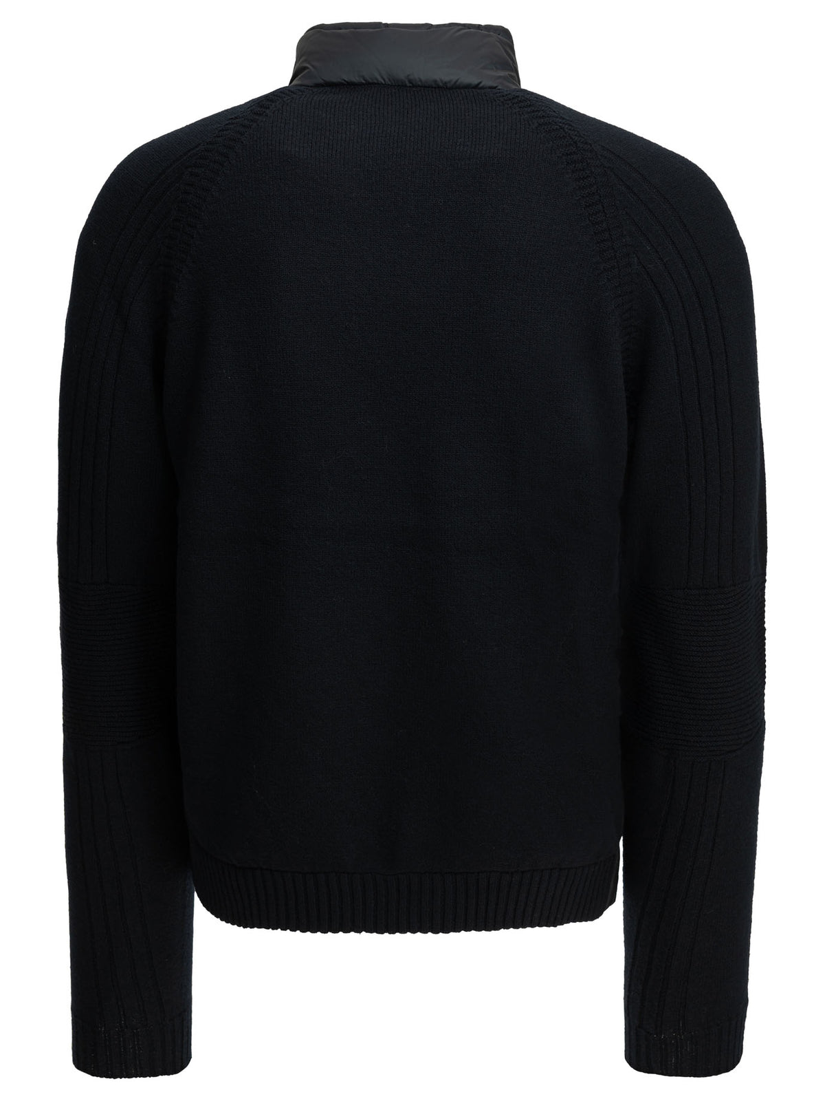 Moncler Grenoble Padded Wool Cardigan