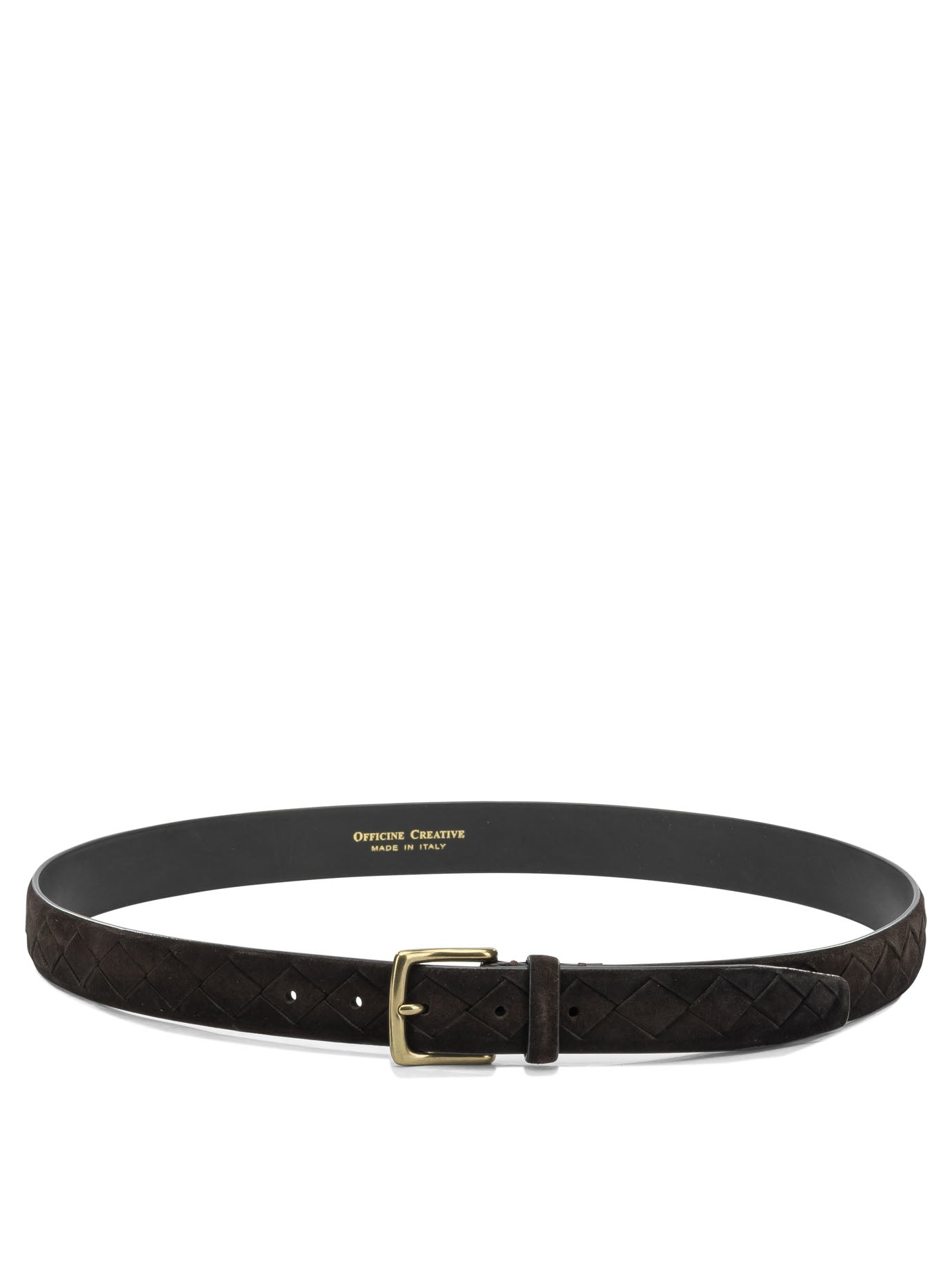 Officine Creative Oc Strip Leather Belt
