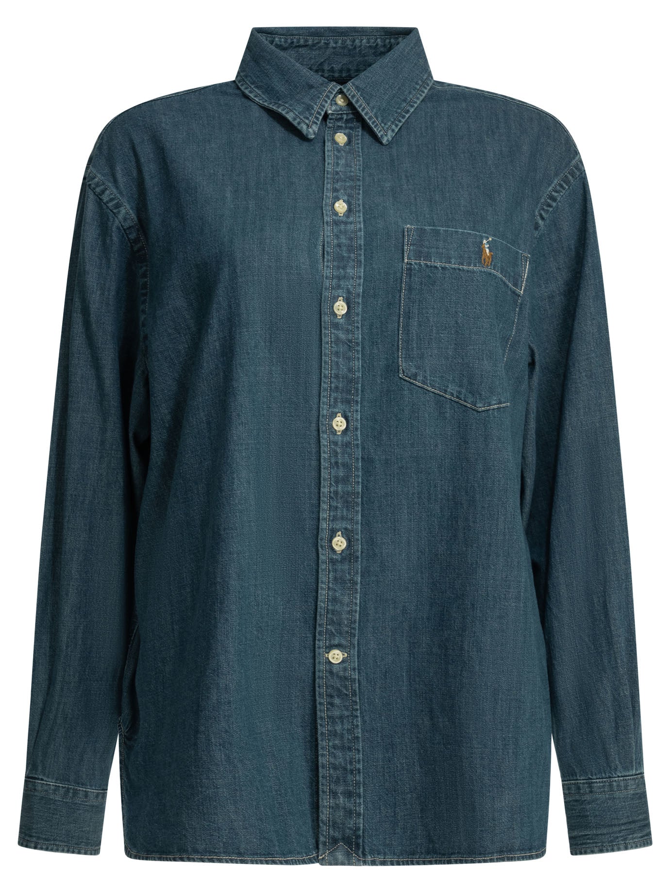 Polo Ralph Lauren Big-Fit Casual Shirt With Logo