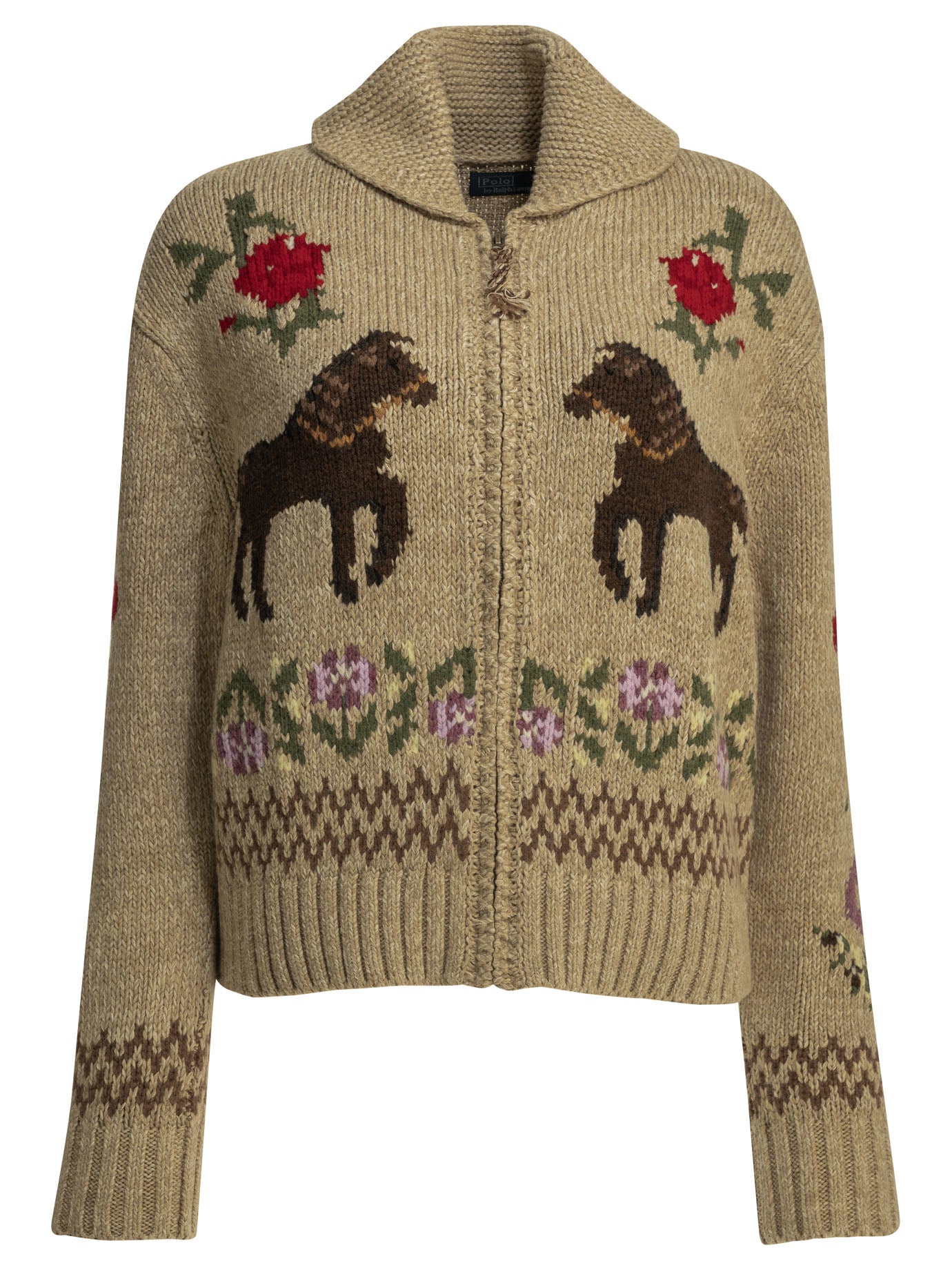 Polo Ralph Lauren Textured-Knit Cardigan