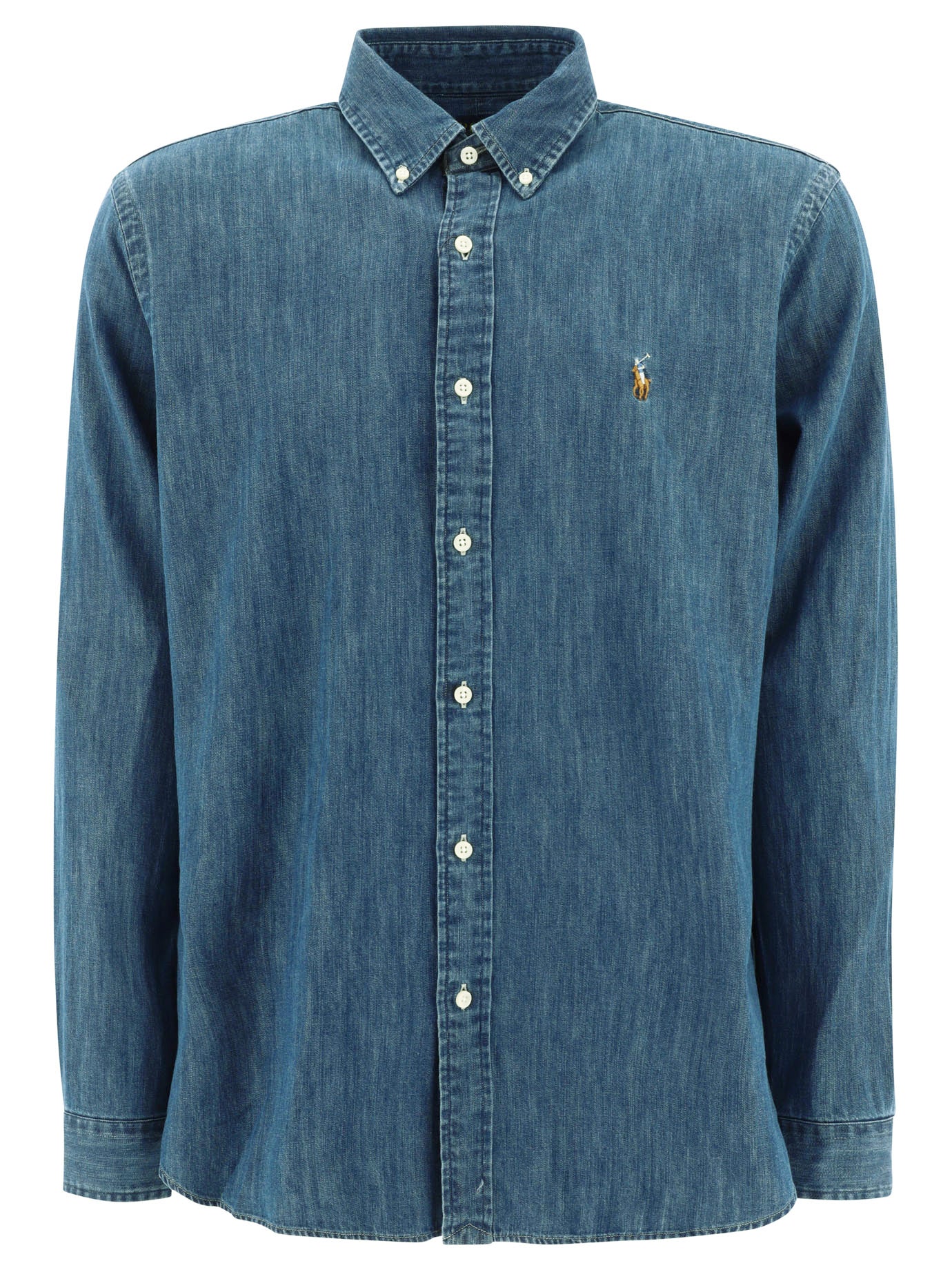 Polo Ralph Lauren Custom-Fit Casual Shirt With Logo
