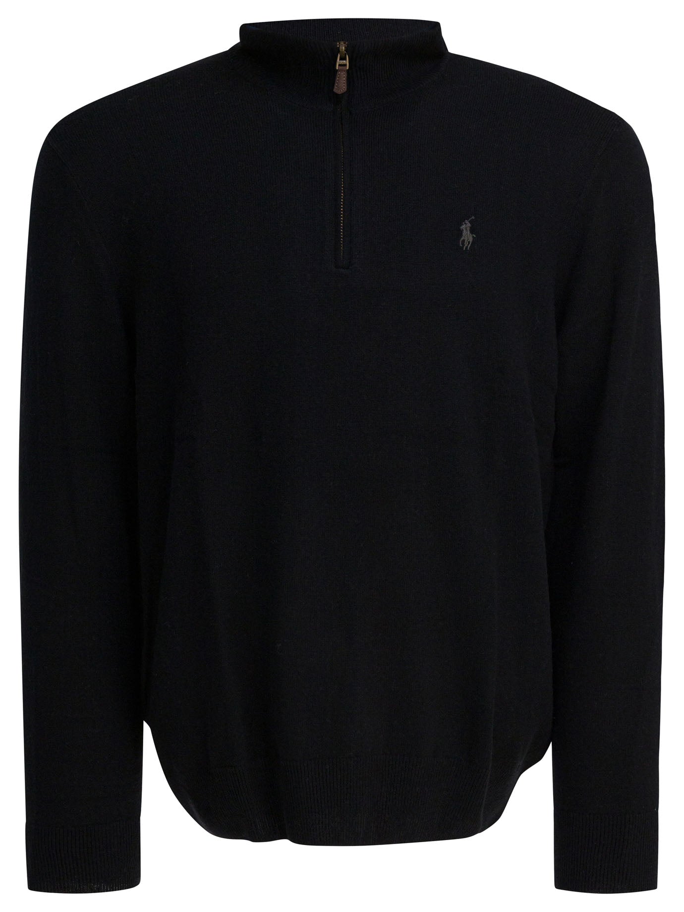 Polo Ralph Lauren Wool Sweater With A Half-Zip