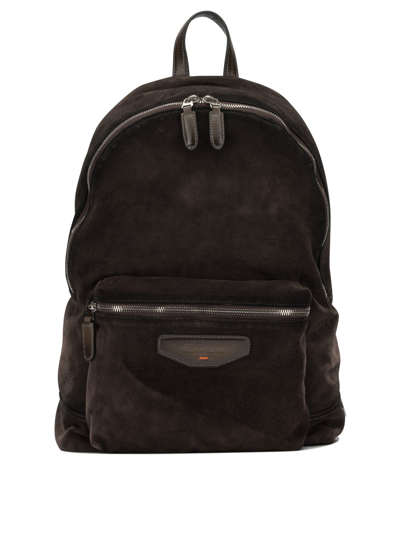 Santoni Casual Suede Backpack