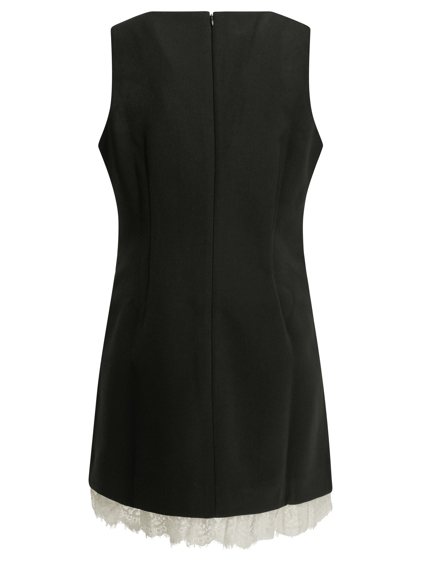 Self-portrait Short Sheath Dress With Bow