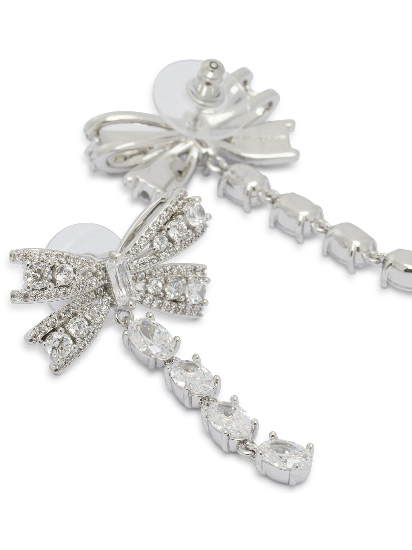 Self-portrait Dangling Earrings With Crystals
