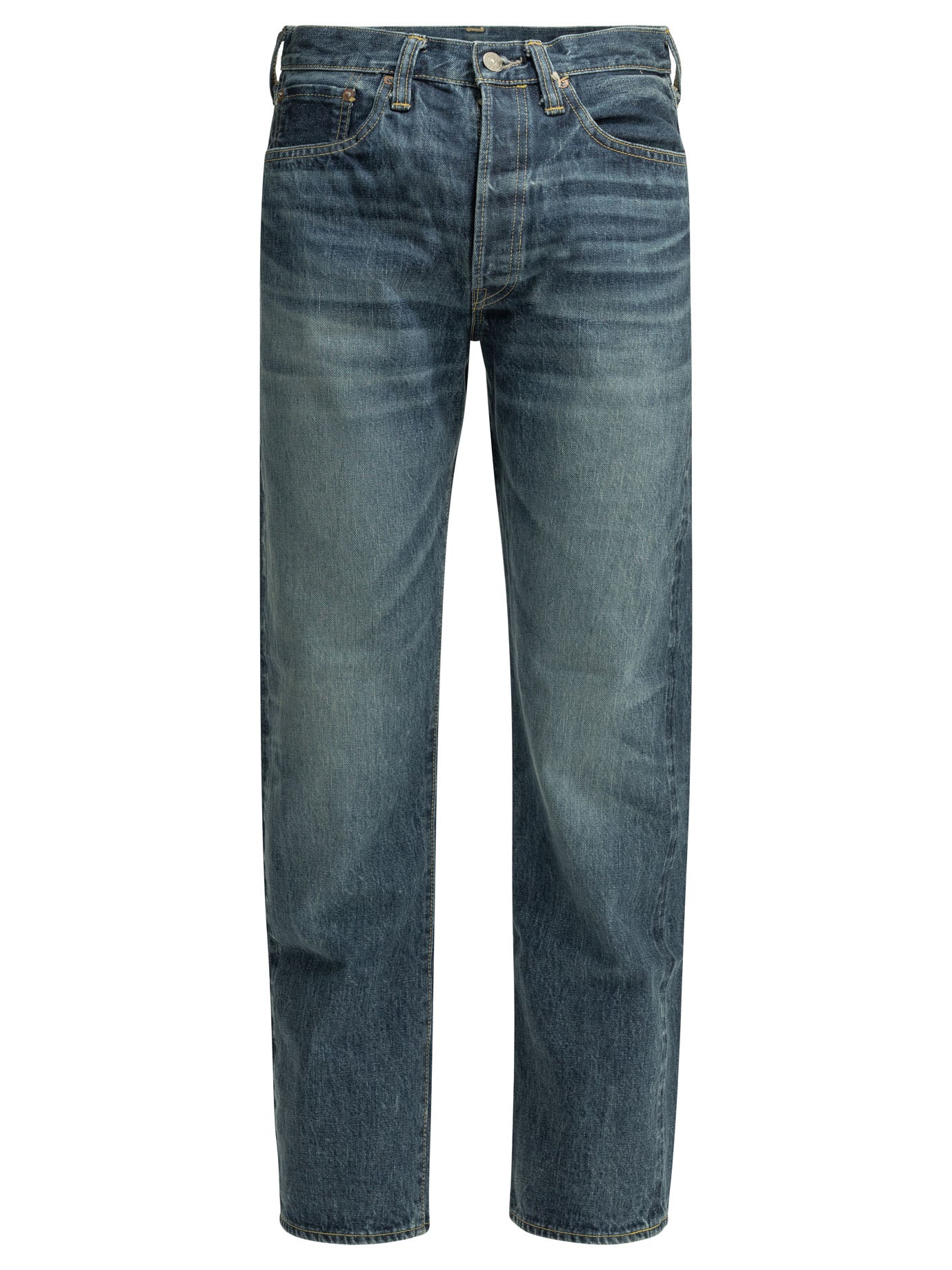 Sugar Cane 1947 Five Pocket Straight-Leg Jeans