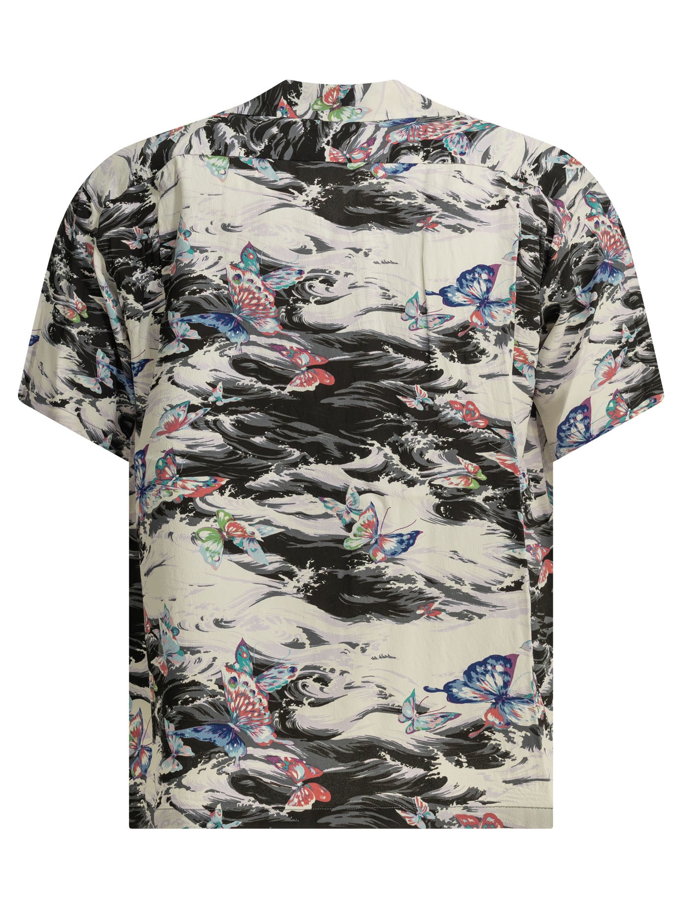 Sun Surf Butterfly Splash Casual Shirt