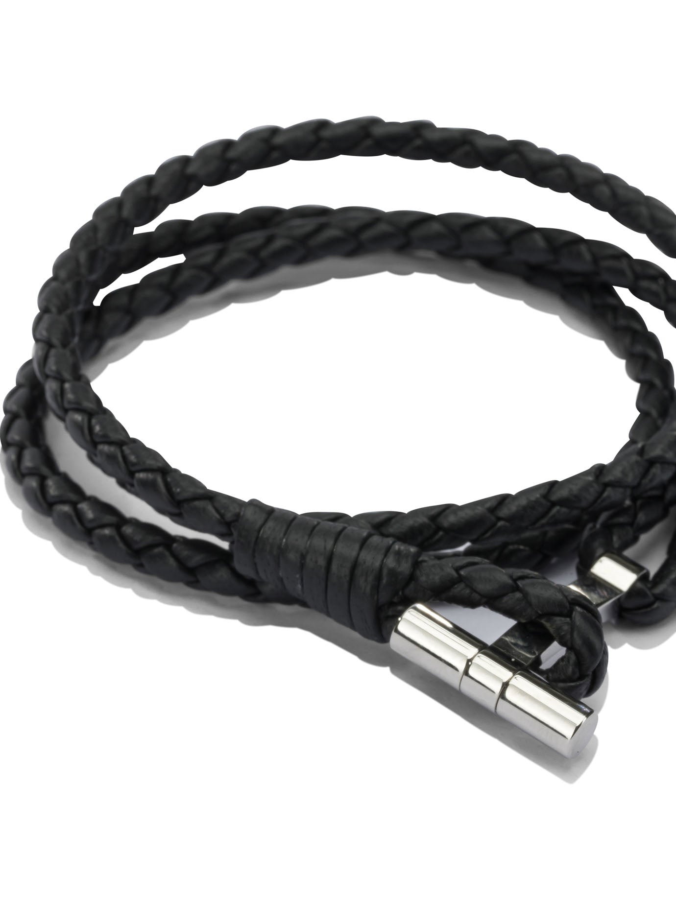 Tom Ford Braided Leather Bracelet
