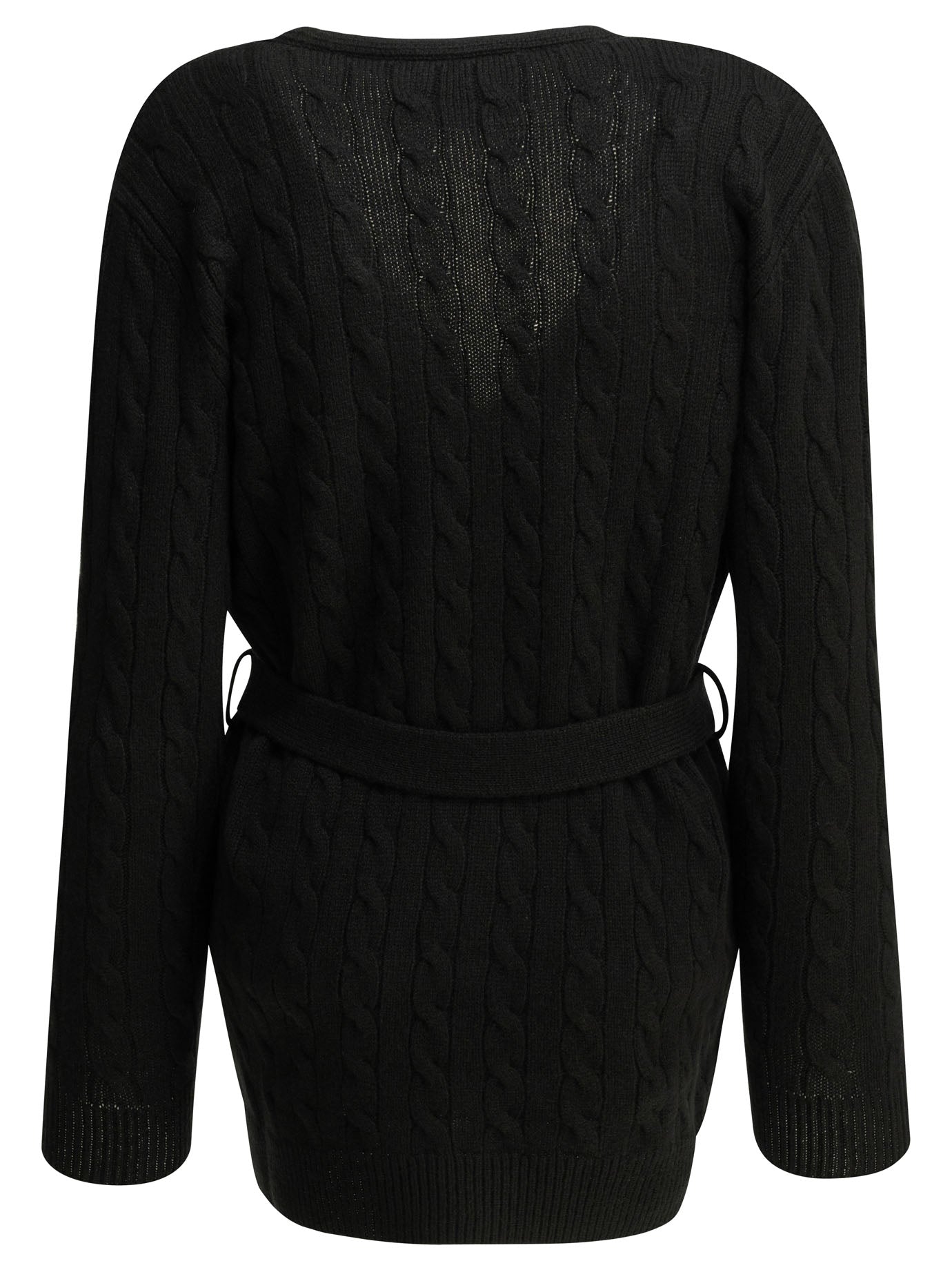 Valentino Cashmere Cable-Knit Cardigan