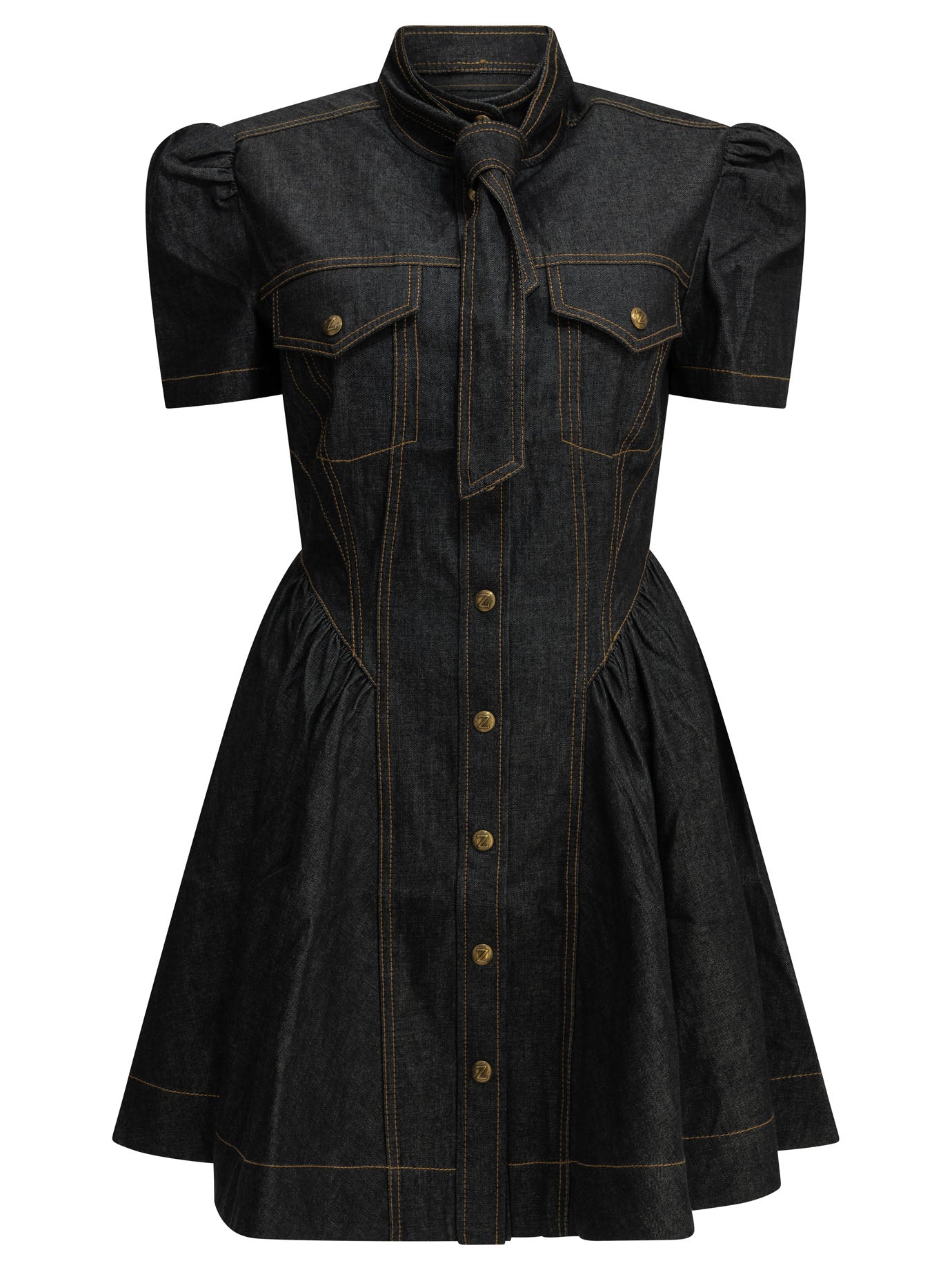 Zimmermann Short Denim Dress