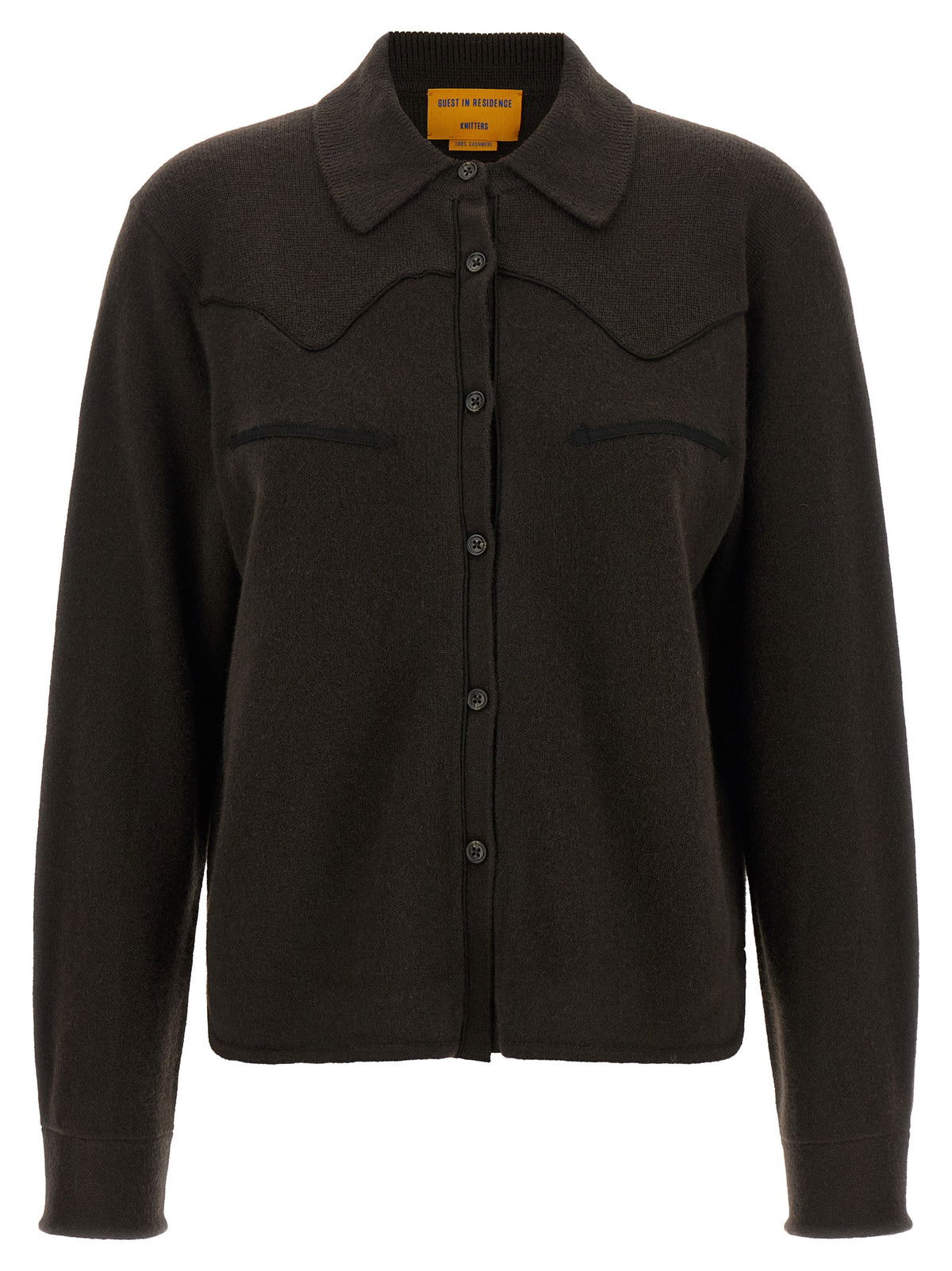Guest In Residence 'Cropped Western' Shirt