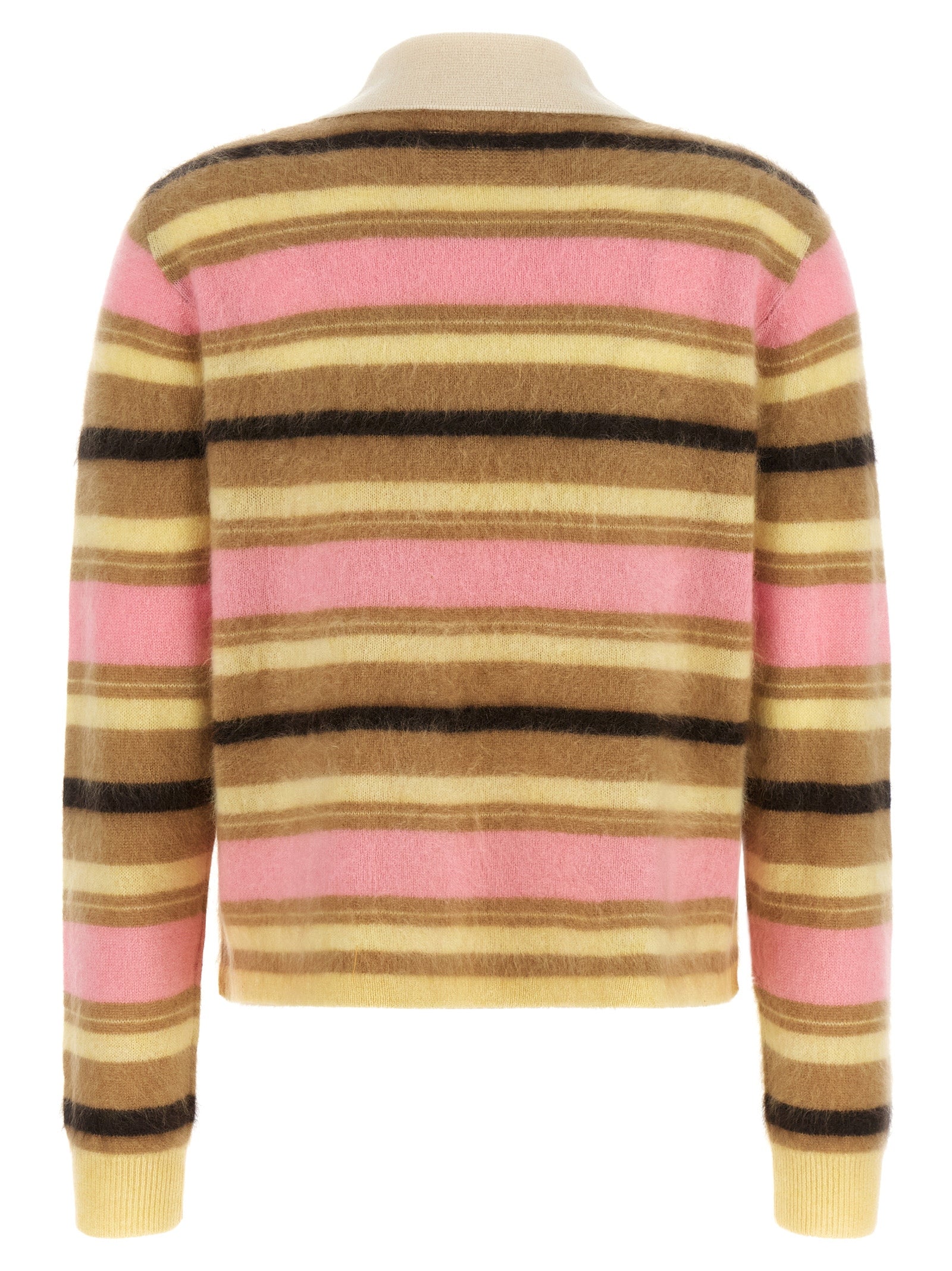 Guest In Residence 'Grizzly Cropped Rugby' Polo Shirt
