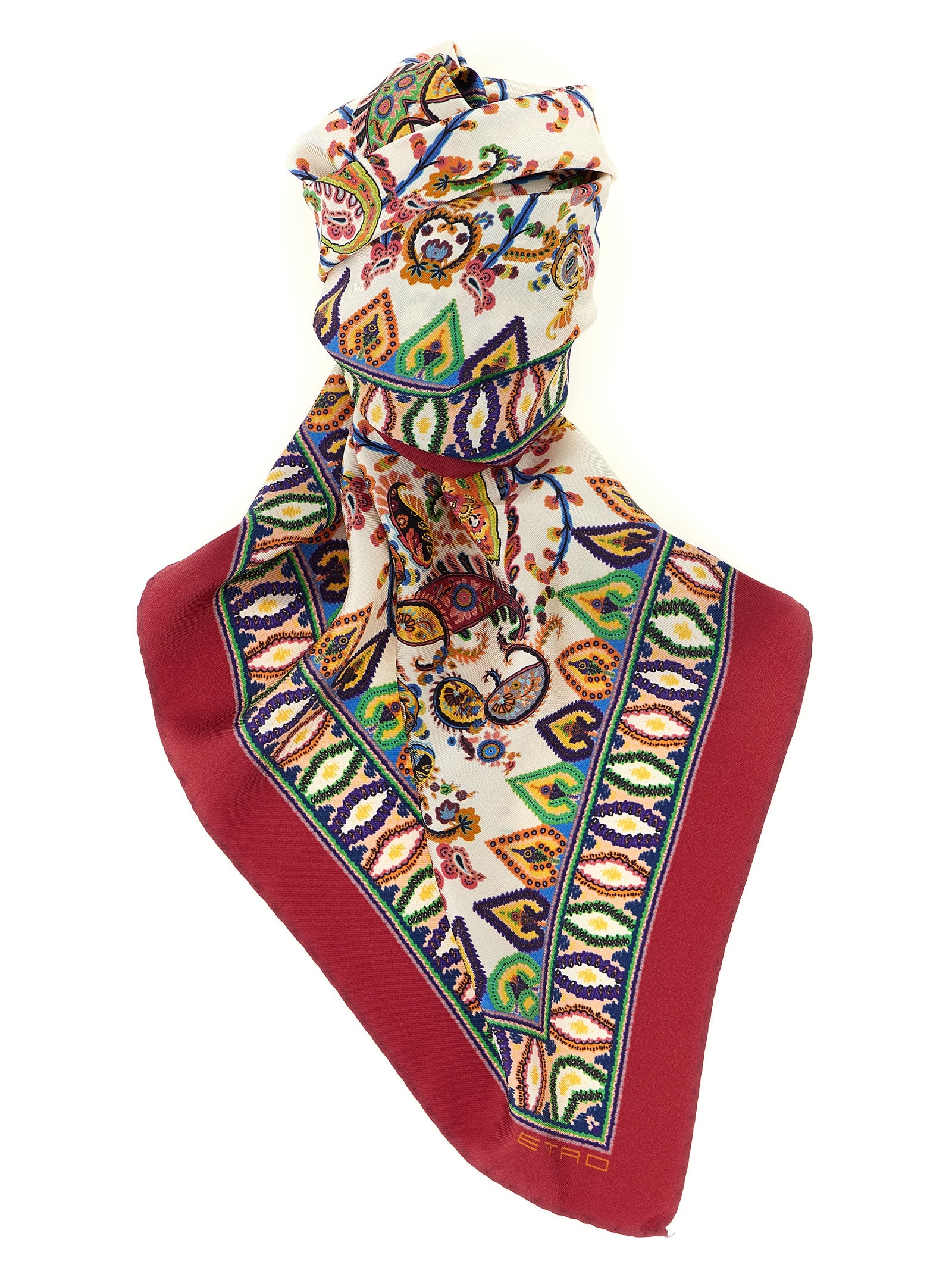 Etro Floral Paisley Scarf