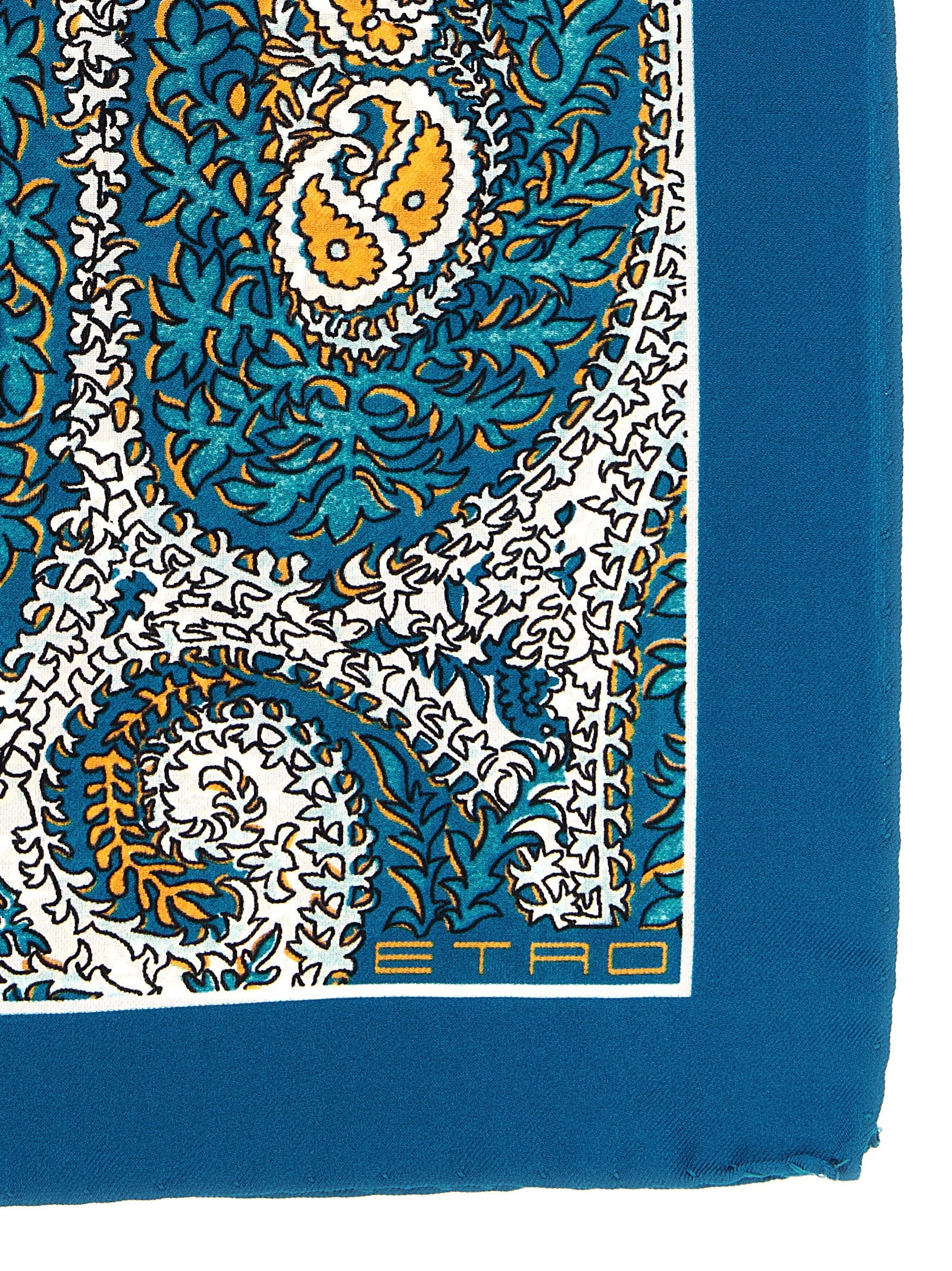 Etro Paisley Silk Scarf
