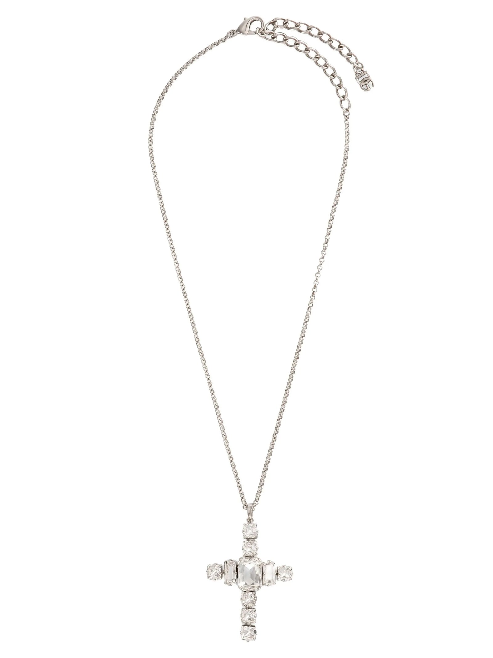 Dolce & Gabbana Rhinestone Cross Necklace