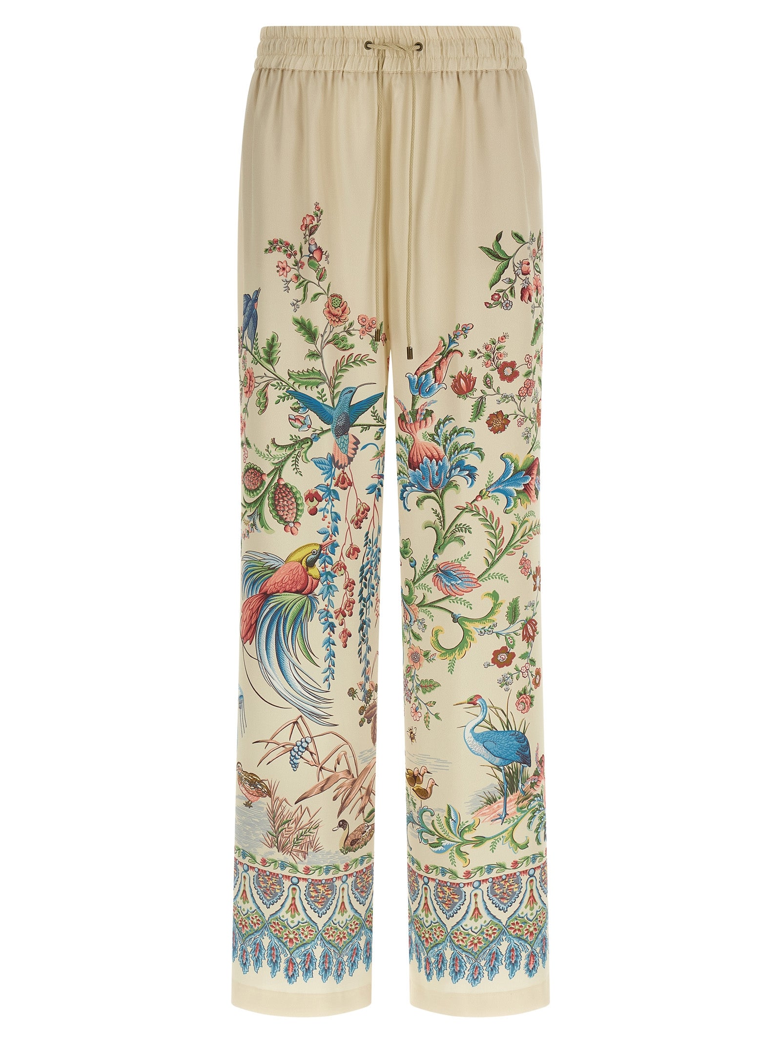 Etro Flora And Fauna Printed Trousers