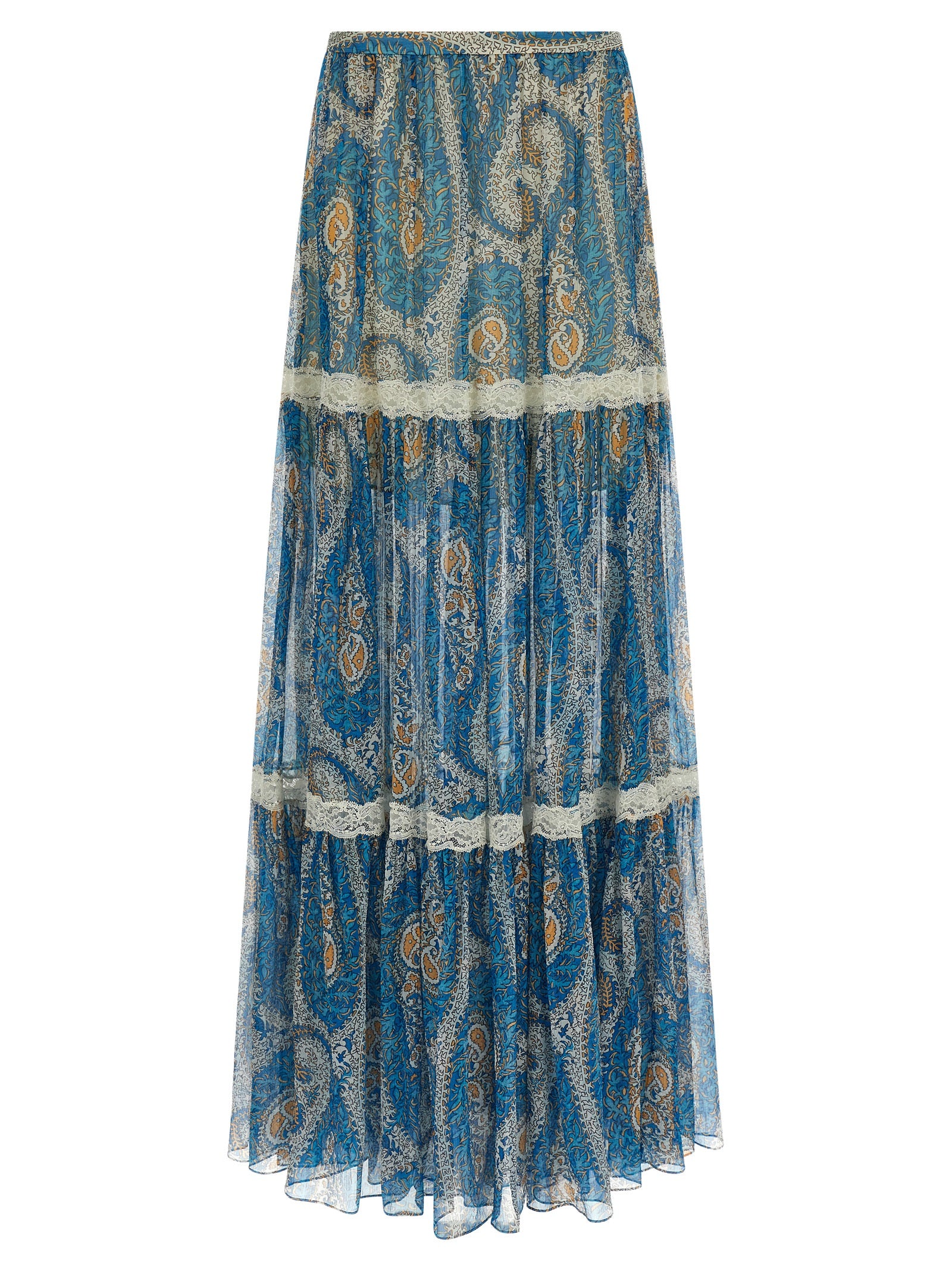 Etro Lace Insert Skirt