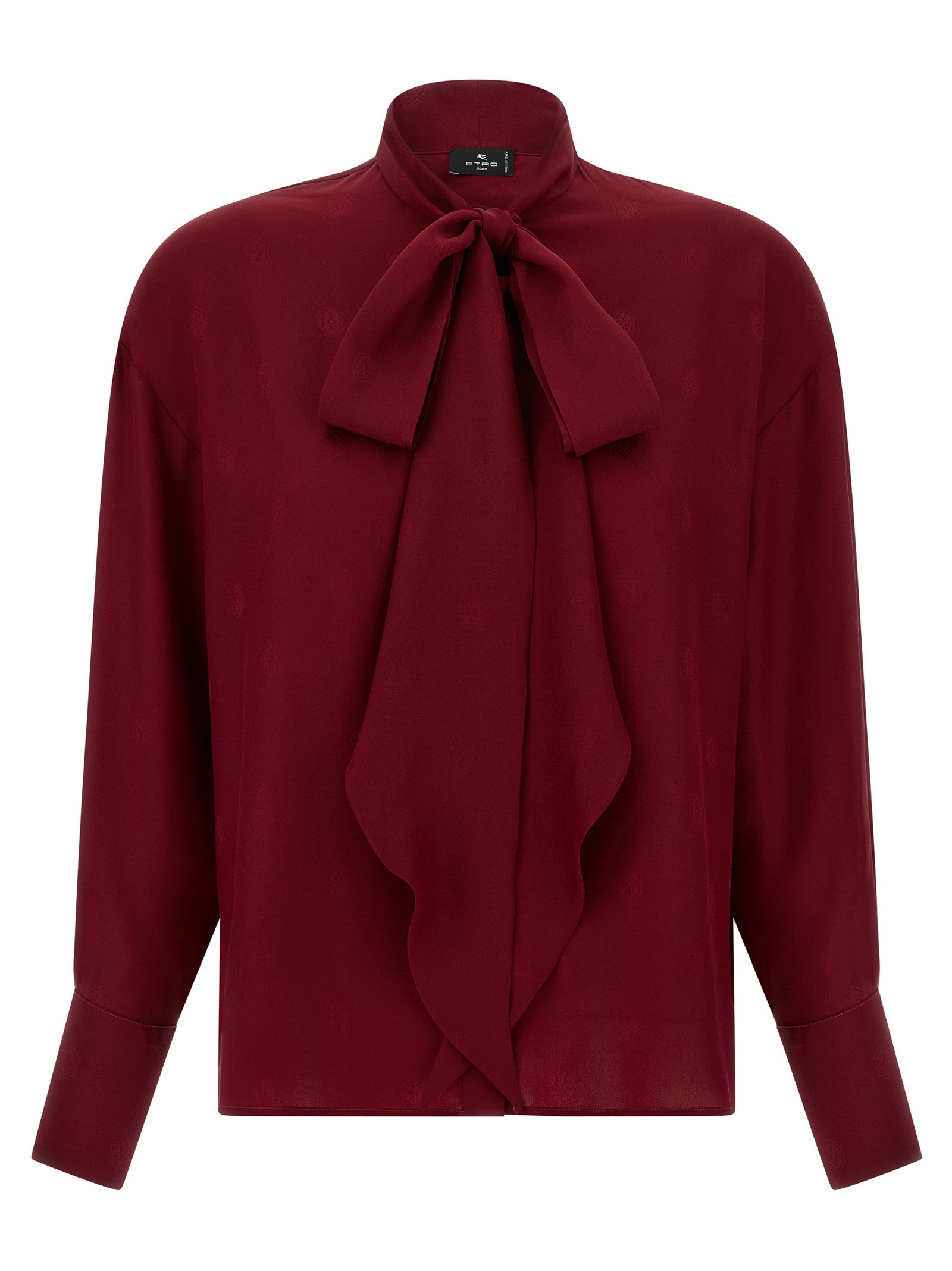 Etro Jacquard Silk Blouse