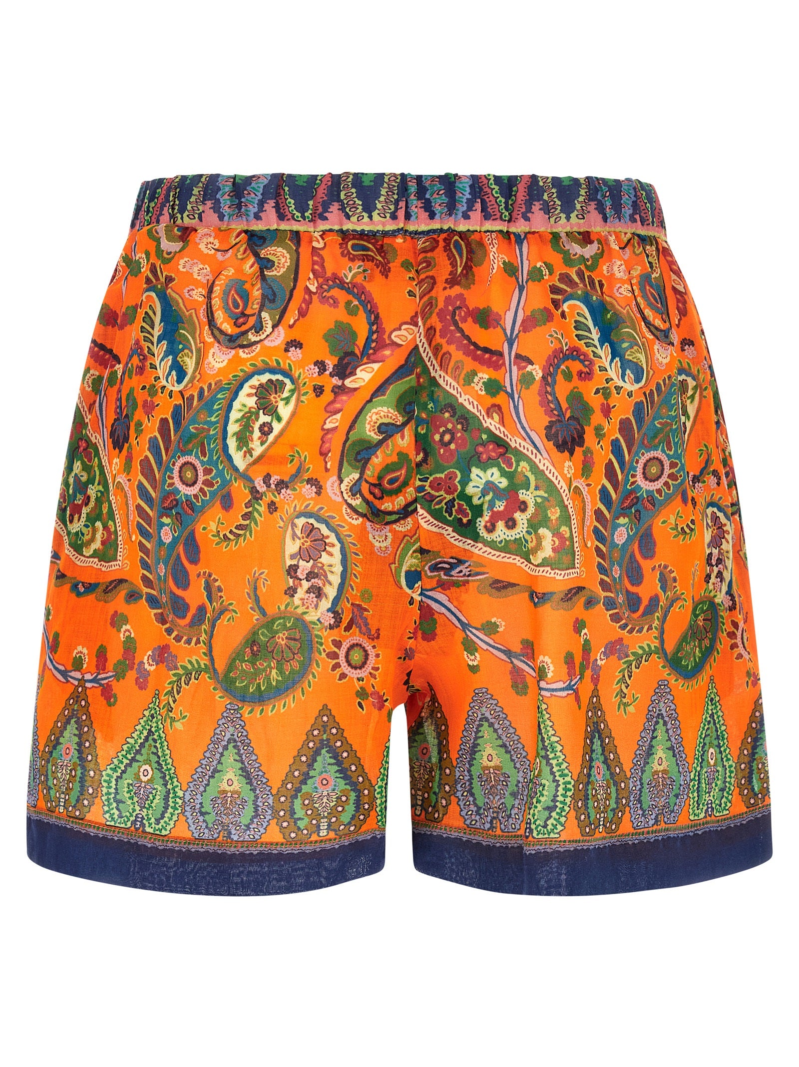 Etro Ramie Shorts
