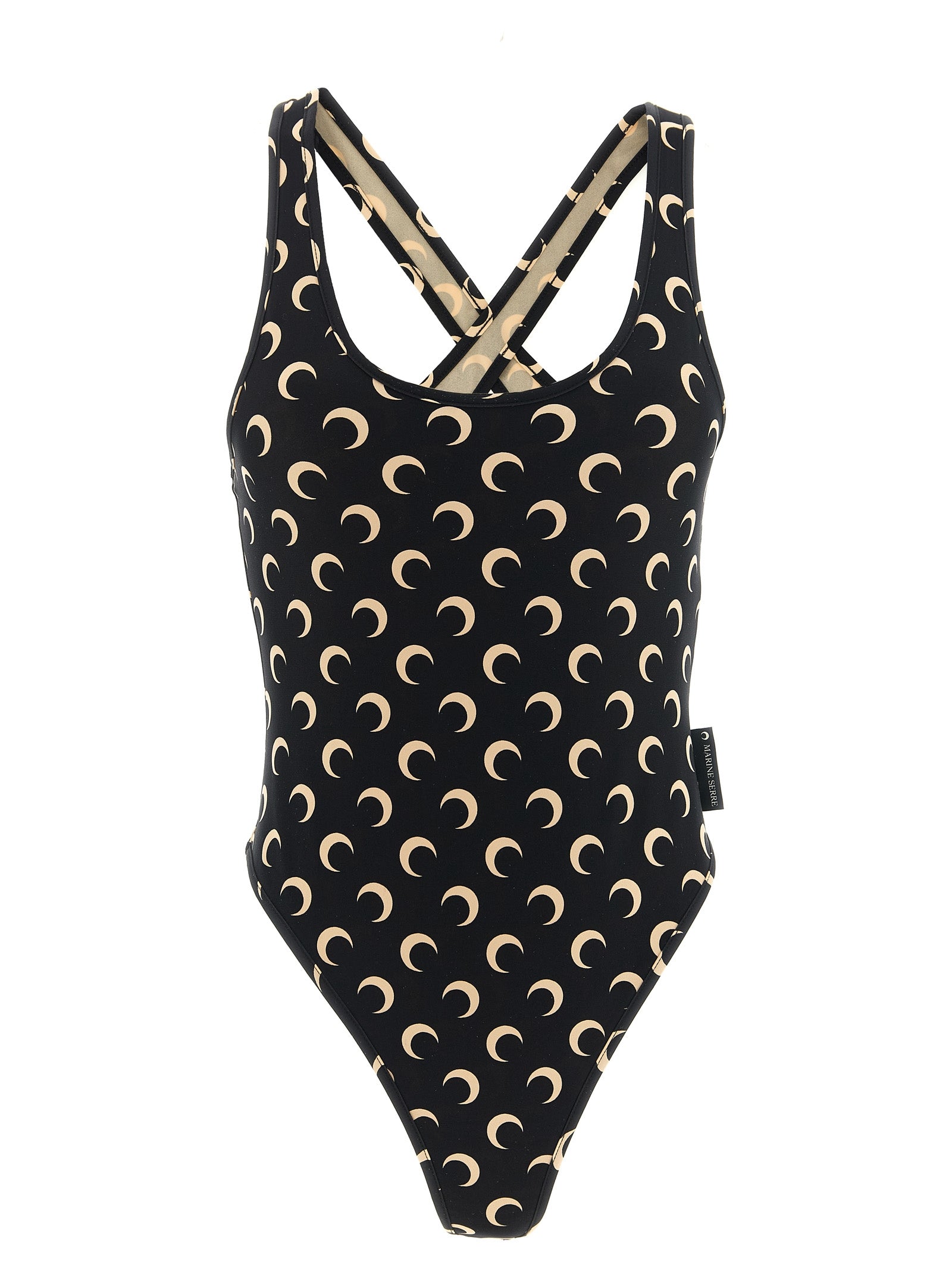 Marine Serre 'Moon' One-Piece Swimsuit