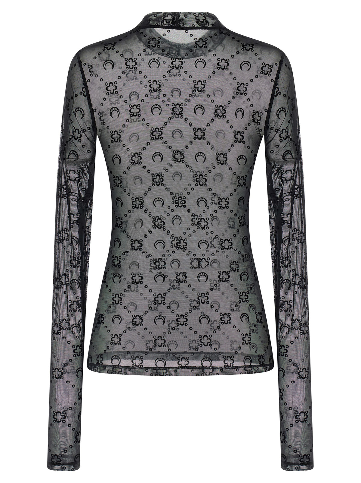 Marine Serre Flocked Moonogram Top