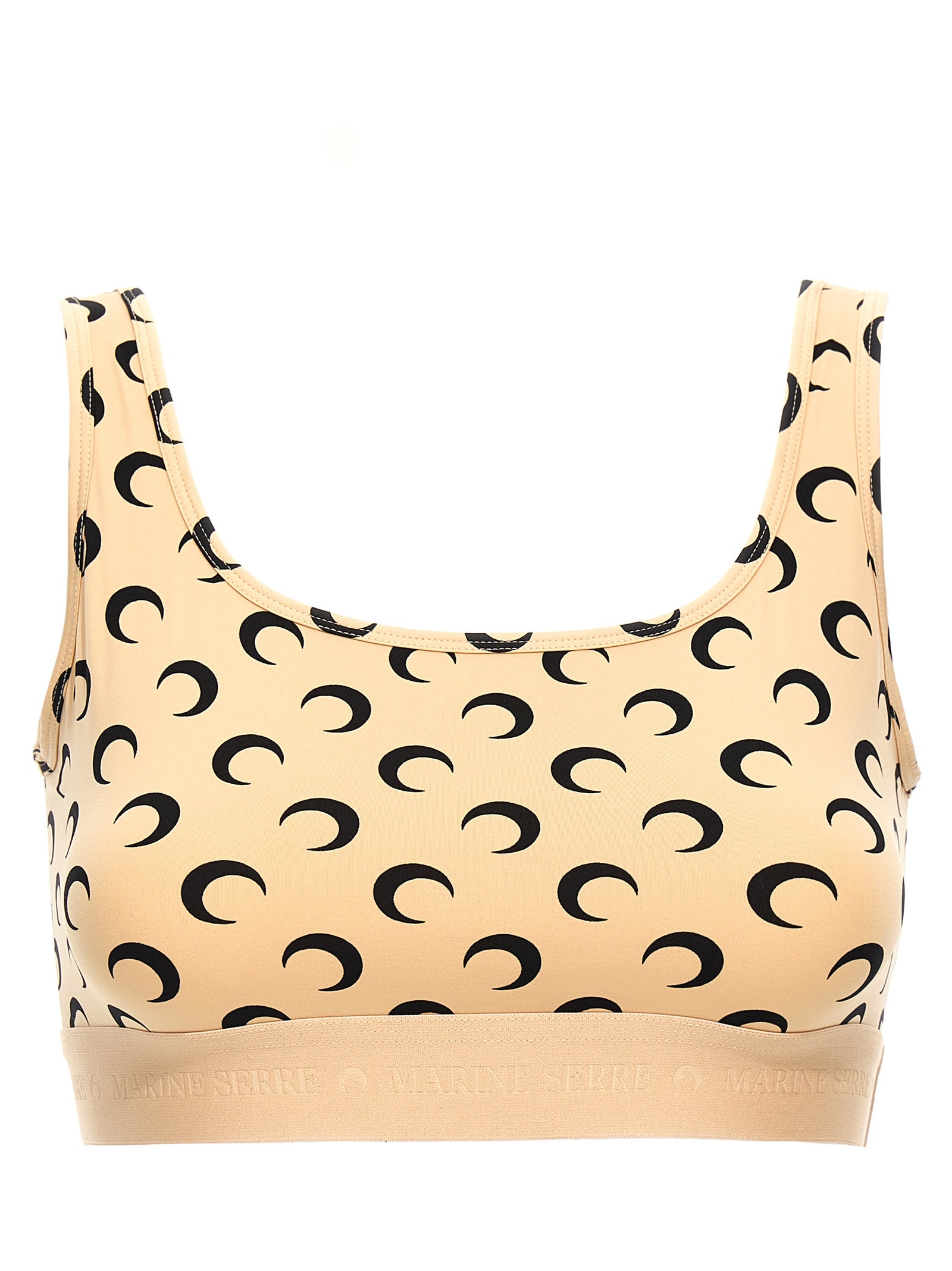 MARINE SERRE ムーンプリント ストレッチ トップス 長袖 M