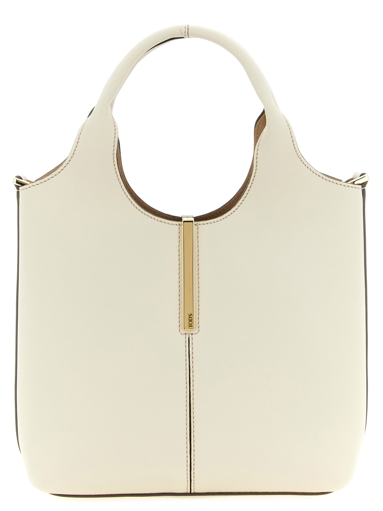 Tod'S Mini Metal Plate Shopping Bag