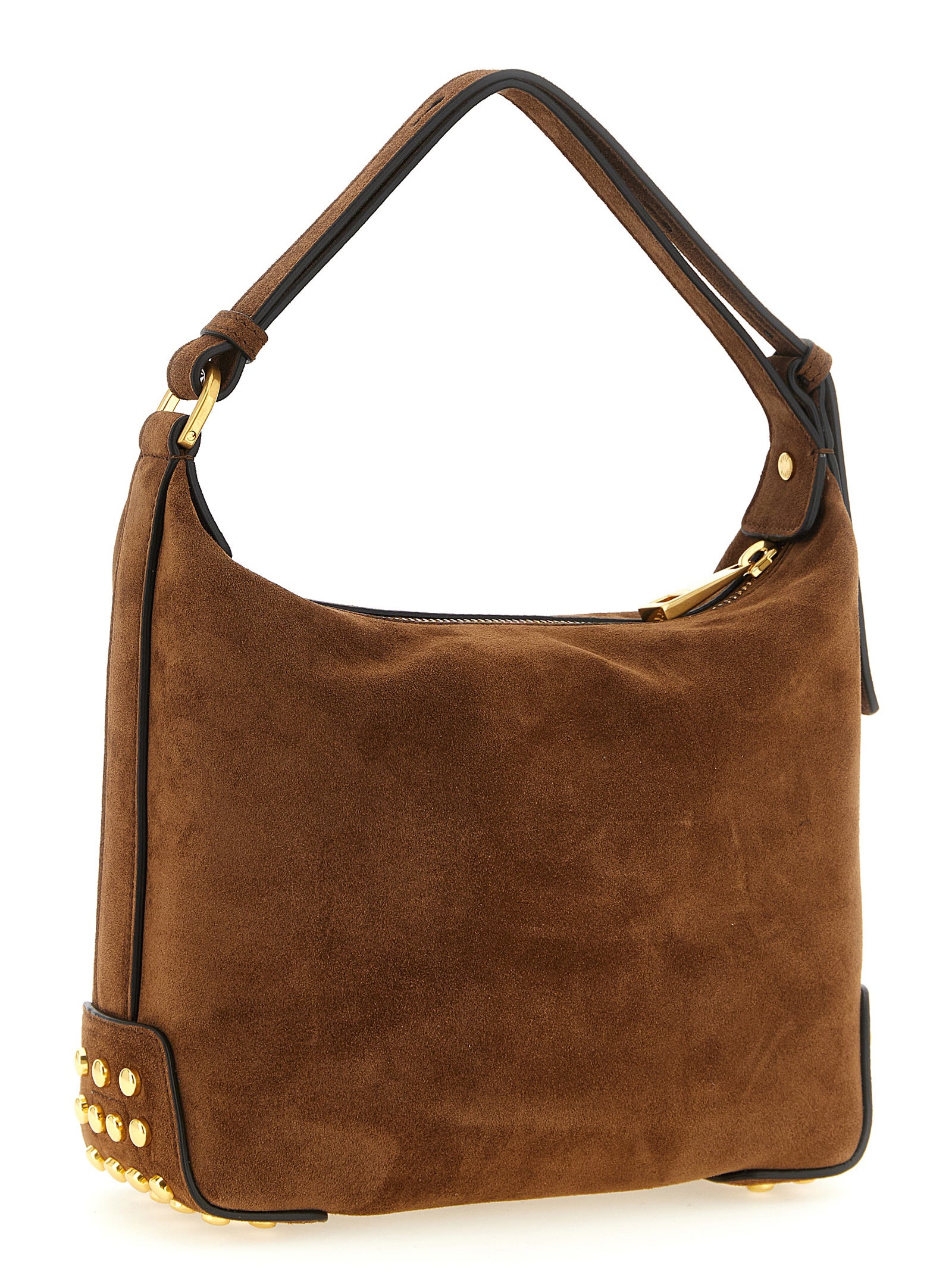 Tod'S 'Gommini' Mini Suede Shoulder Bag