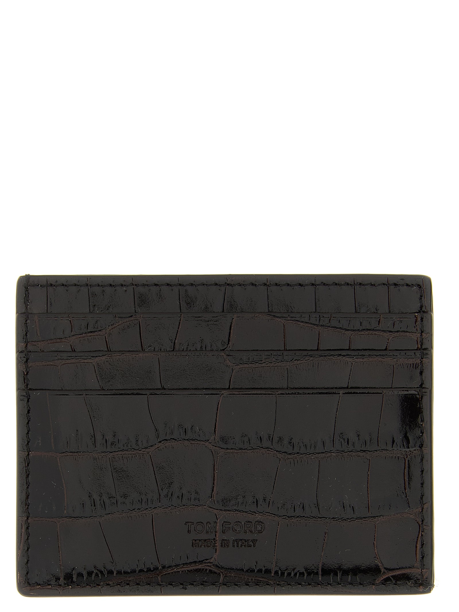 Tom Ford Crocodile Leather Card Holder