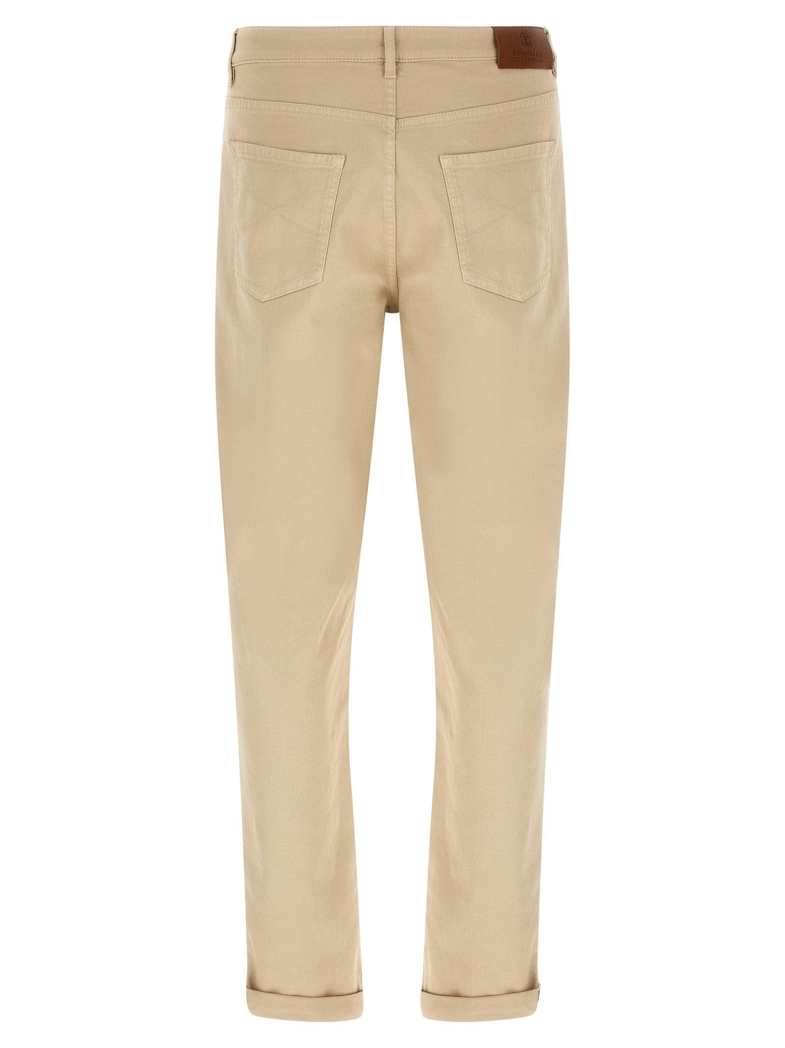 Brunello Cucinelli Coat Of Arms Embroidery Jeans