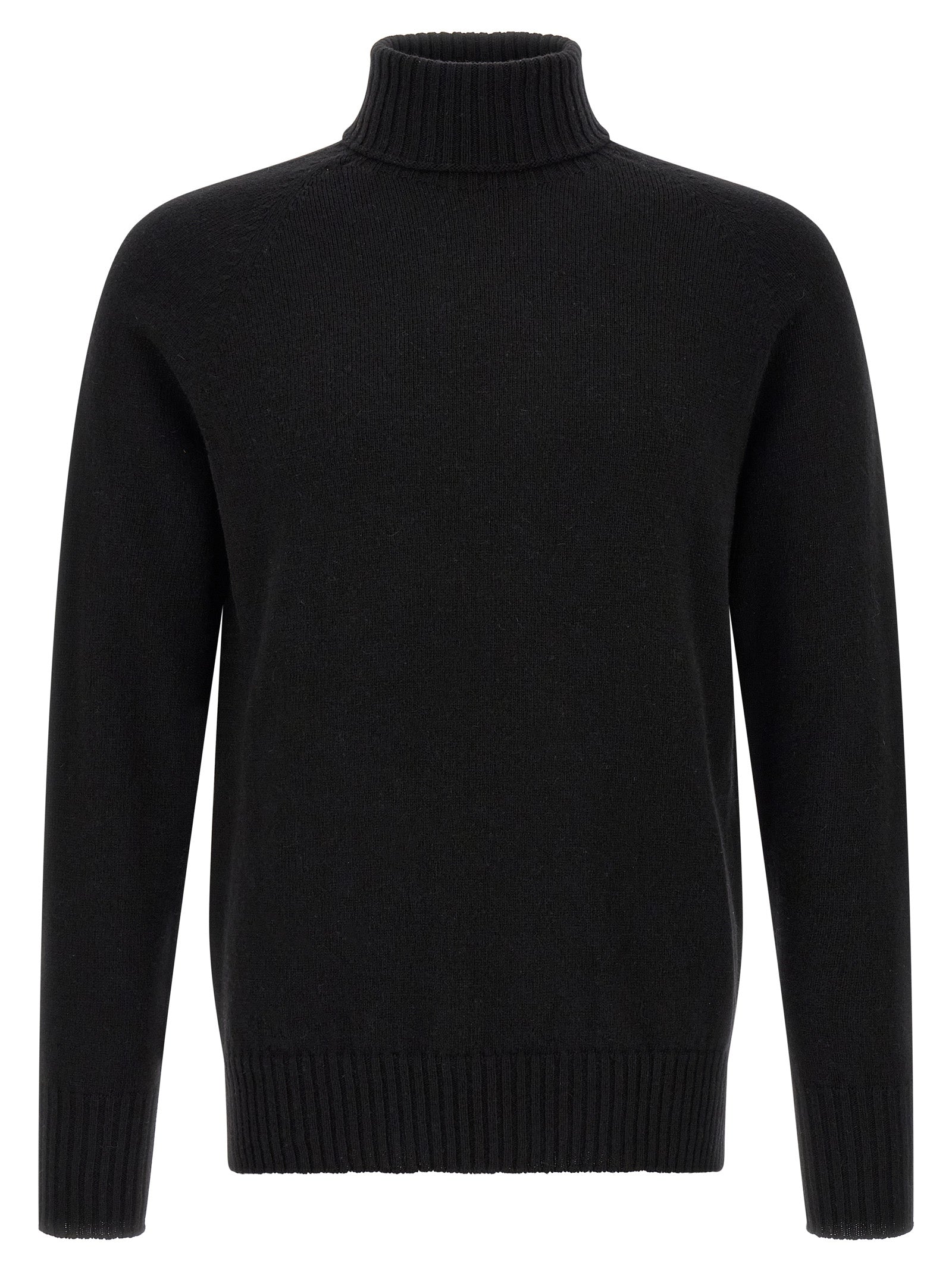Ma'Ry'Ya High Neck Sweater With Slits