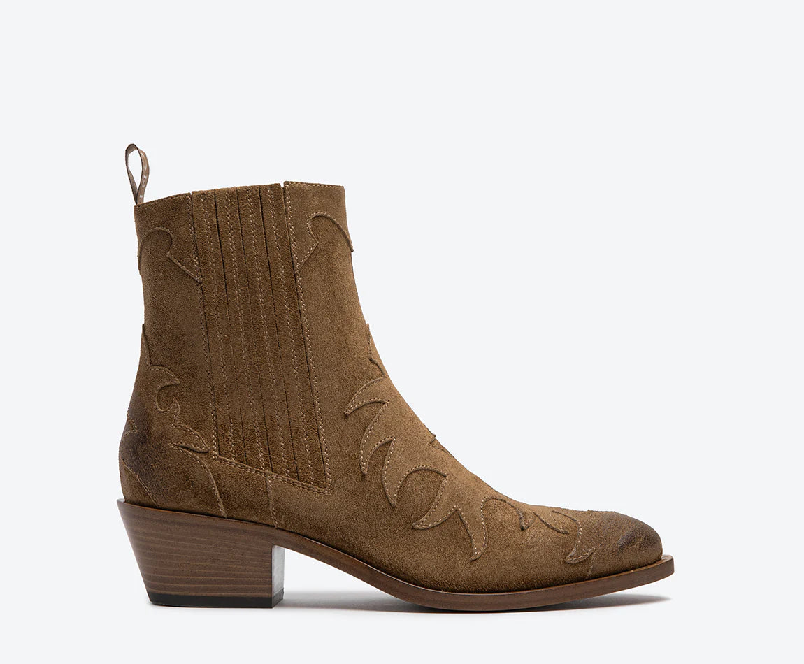 Sartore Suede Western Boots