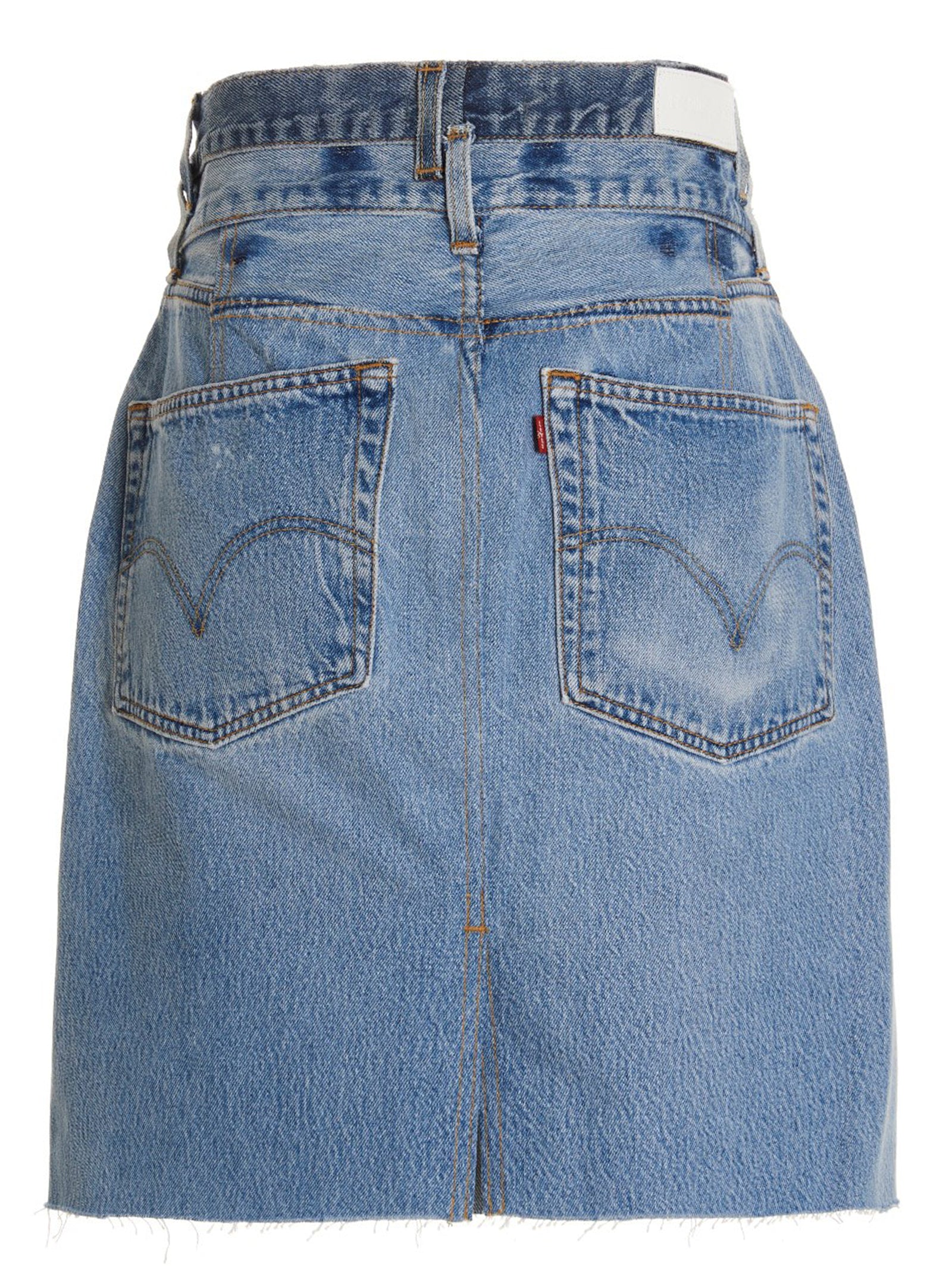 Re/Done 'Double Waisted Pencil' Re Done X Levi'S Skirt