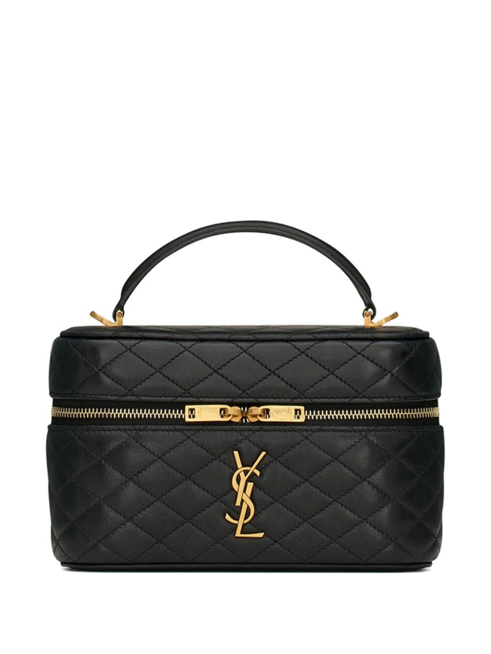Saint Laurent Lambskin Gaby Vanity Bag