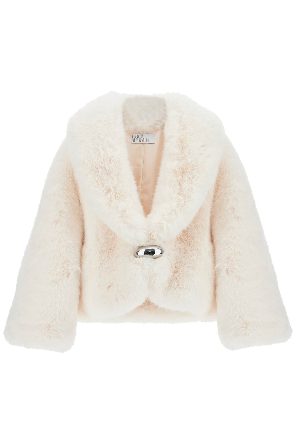 Giuseppe Di Morabito Short Faux Fur Jacket