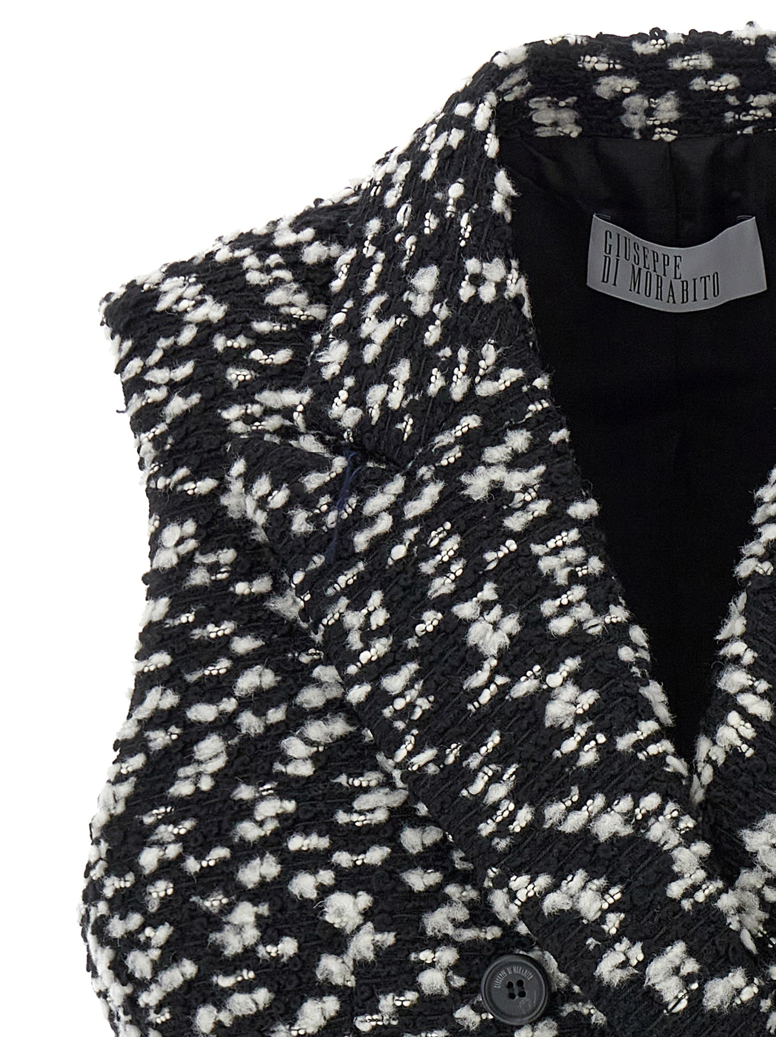 Giuseppe Di Morabito Double-Breasted Boucle Vest