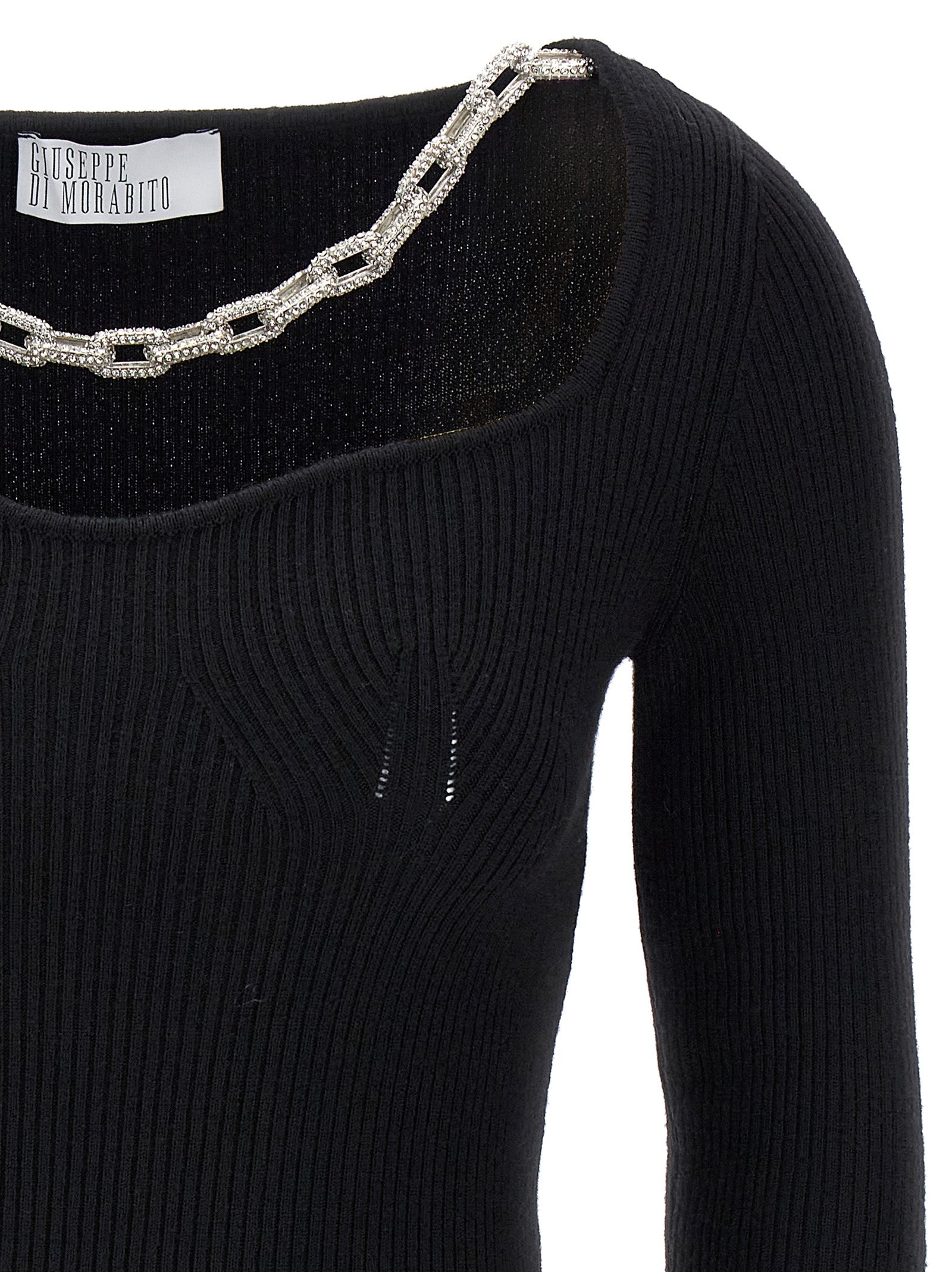 Giuseppe Di Morabito Jewel Chain Sweater