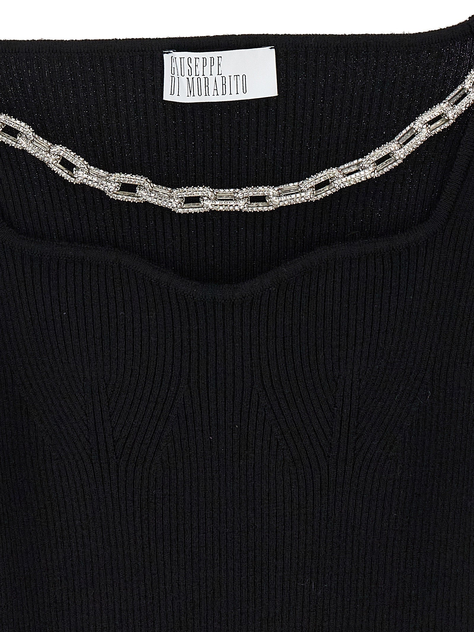 Giuseppe Di Morabito Jewel Chain Sweater