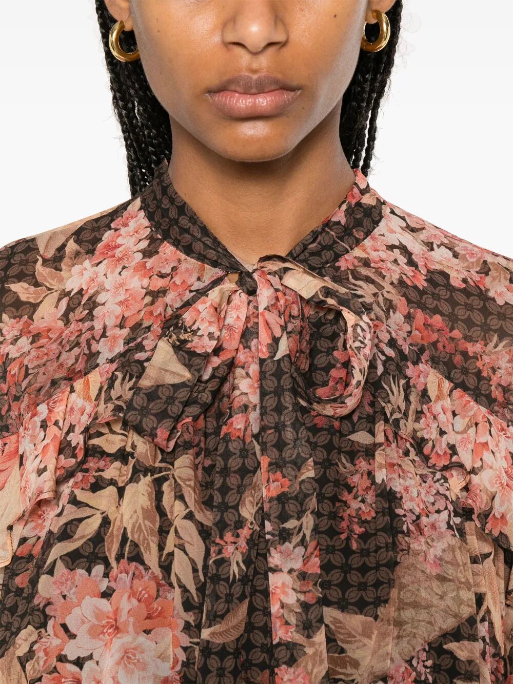 Zimmermann Illuminate Flutter Viscose Blouse