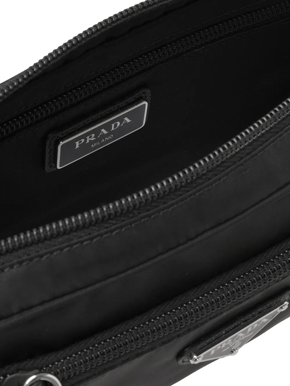 Prada Re-nylon And Saffiano Leather Belt Bag