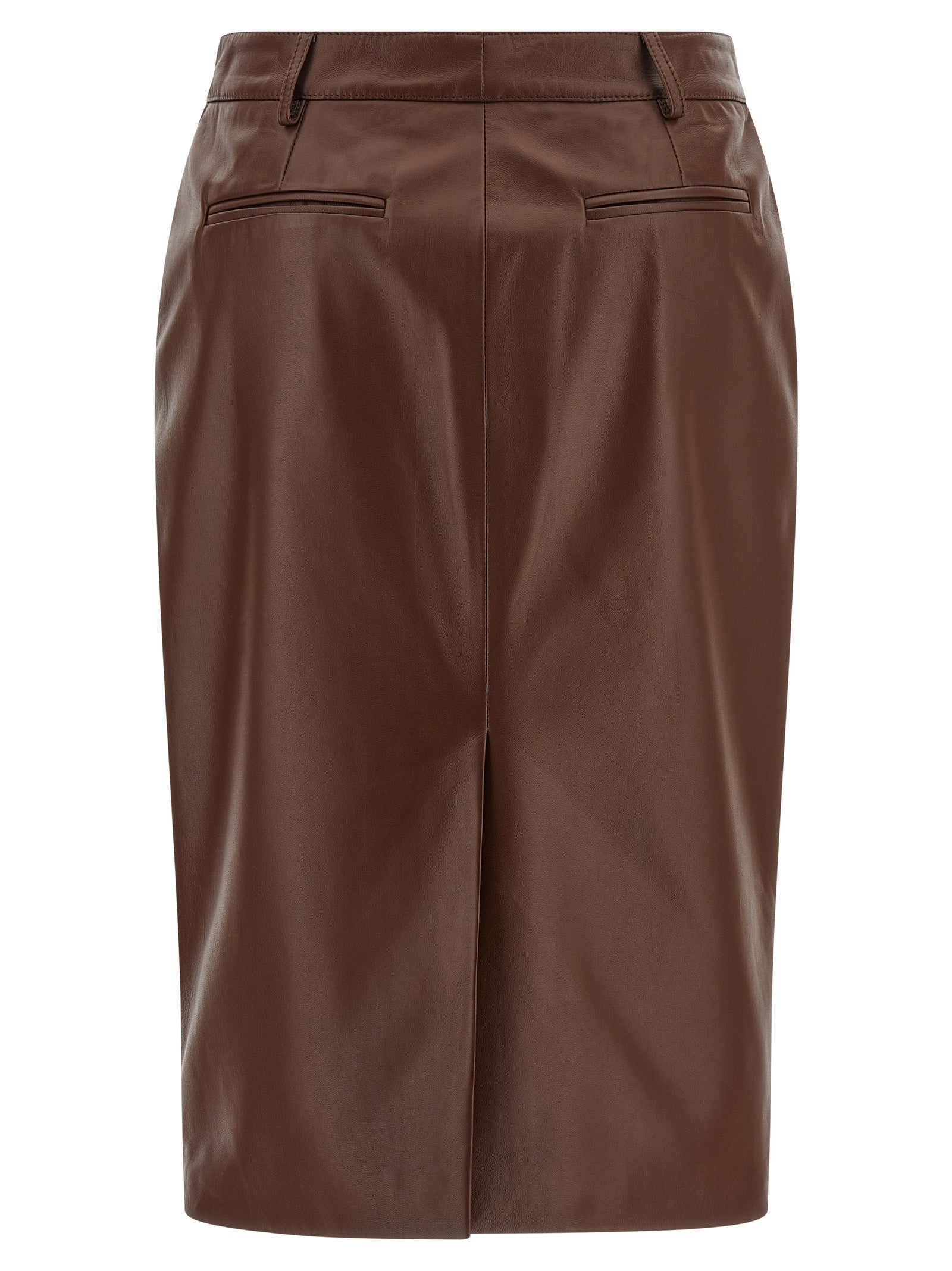 Giuseppe Di Morabito Leather Skirt