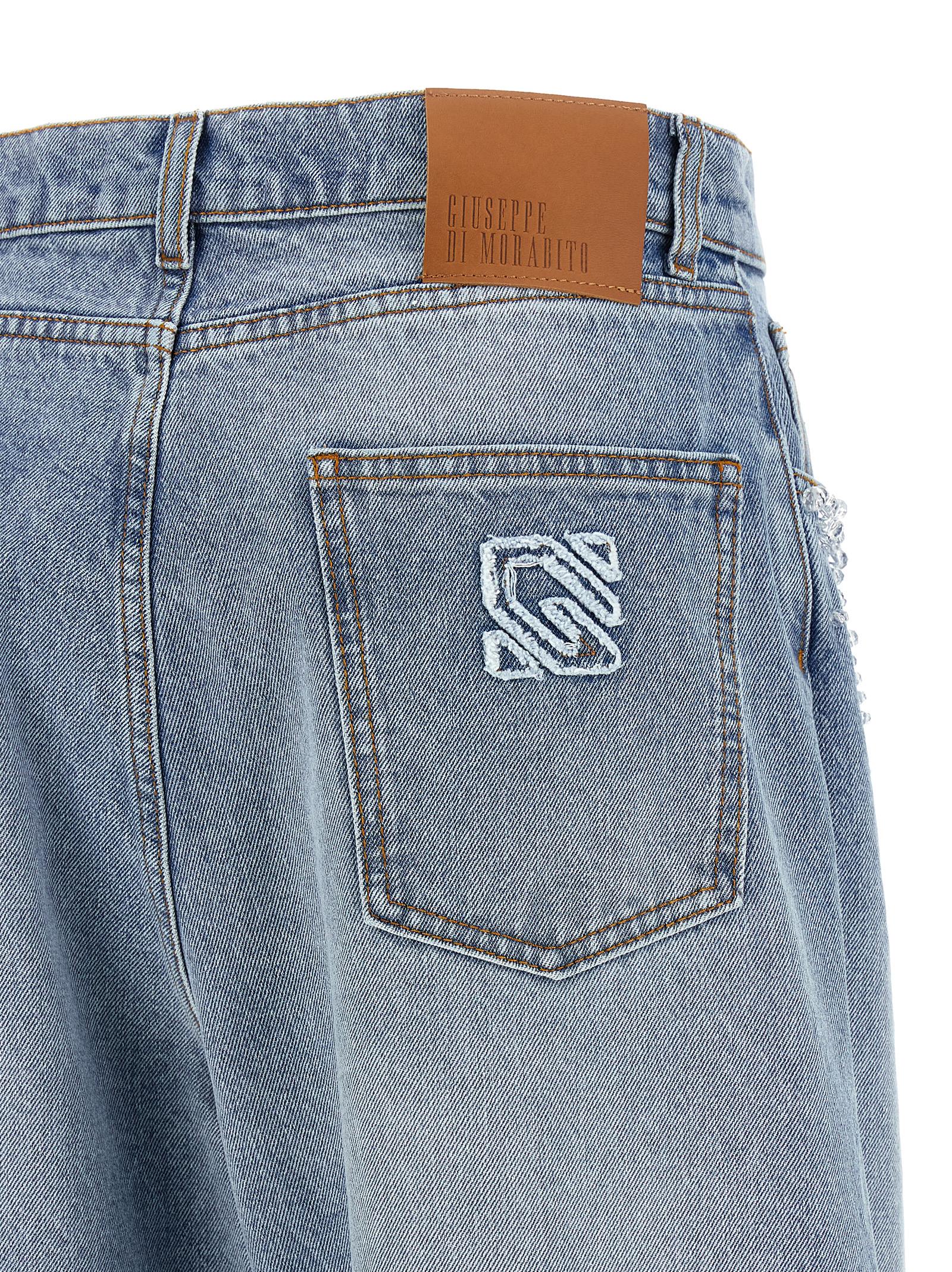 Giuseppe Di Morabito Crystal Jeans