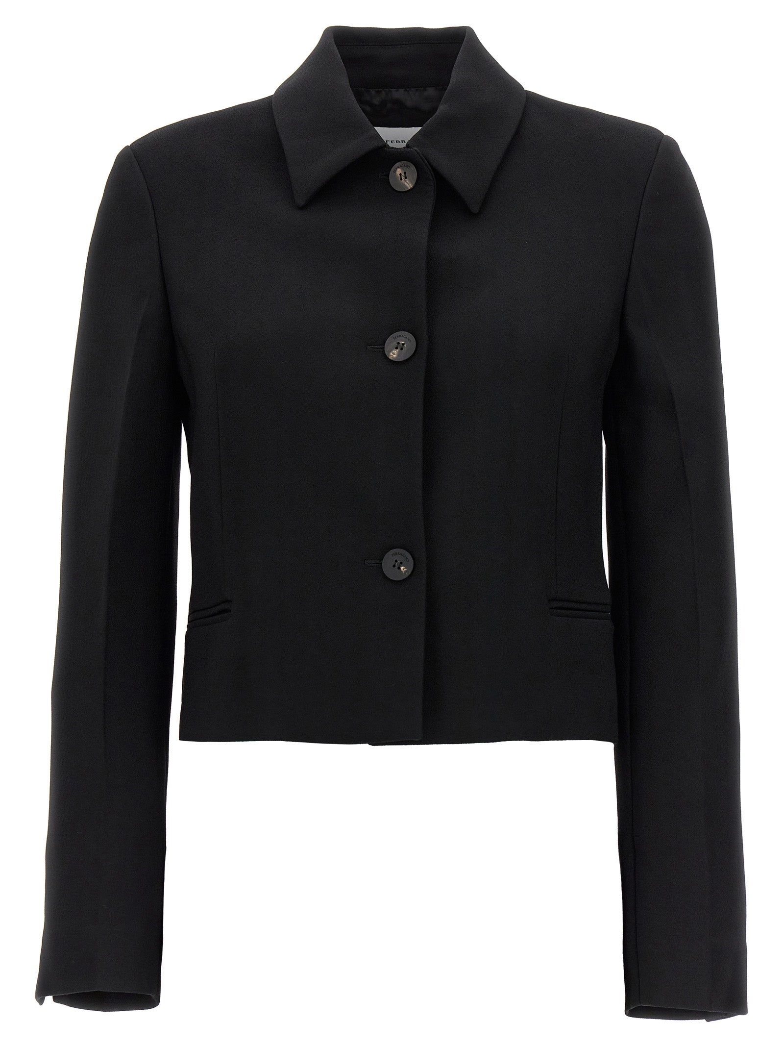 Ferragamo Single Breasted Short Jacket