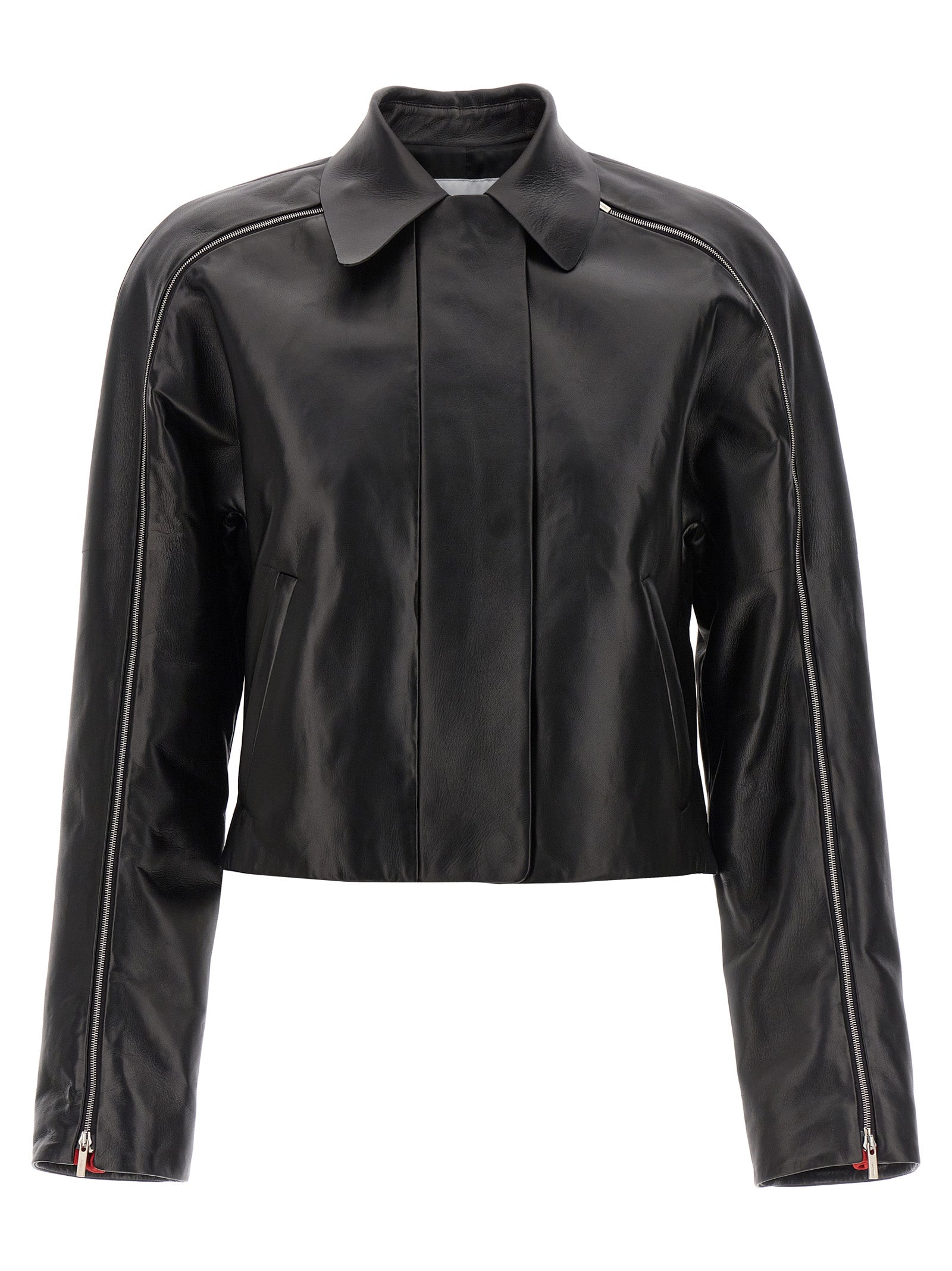 Ferragamo Leather Blouson