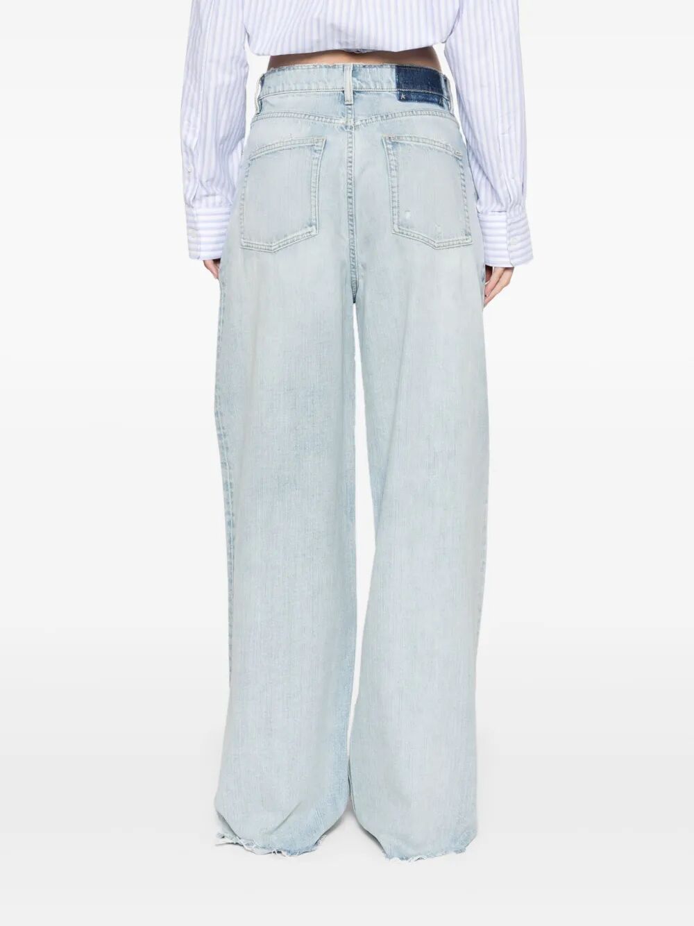 Golden Goose Lived-in Denim Effect Boyfriend Jeans