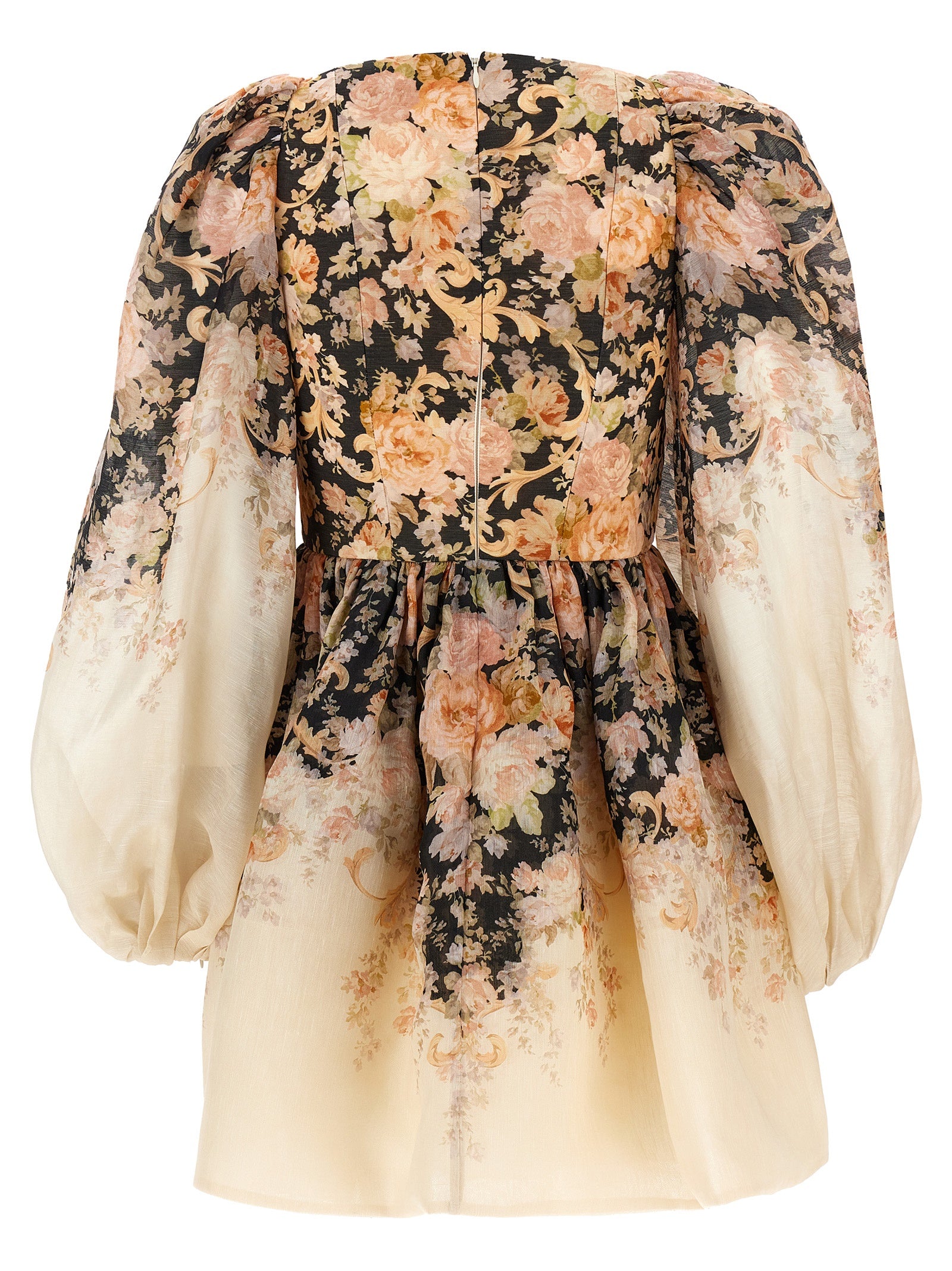 Zimmermann 'Illustration Draped Mini' Dress