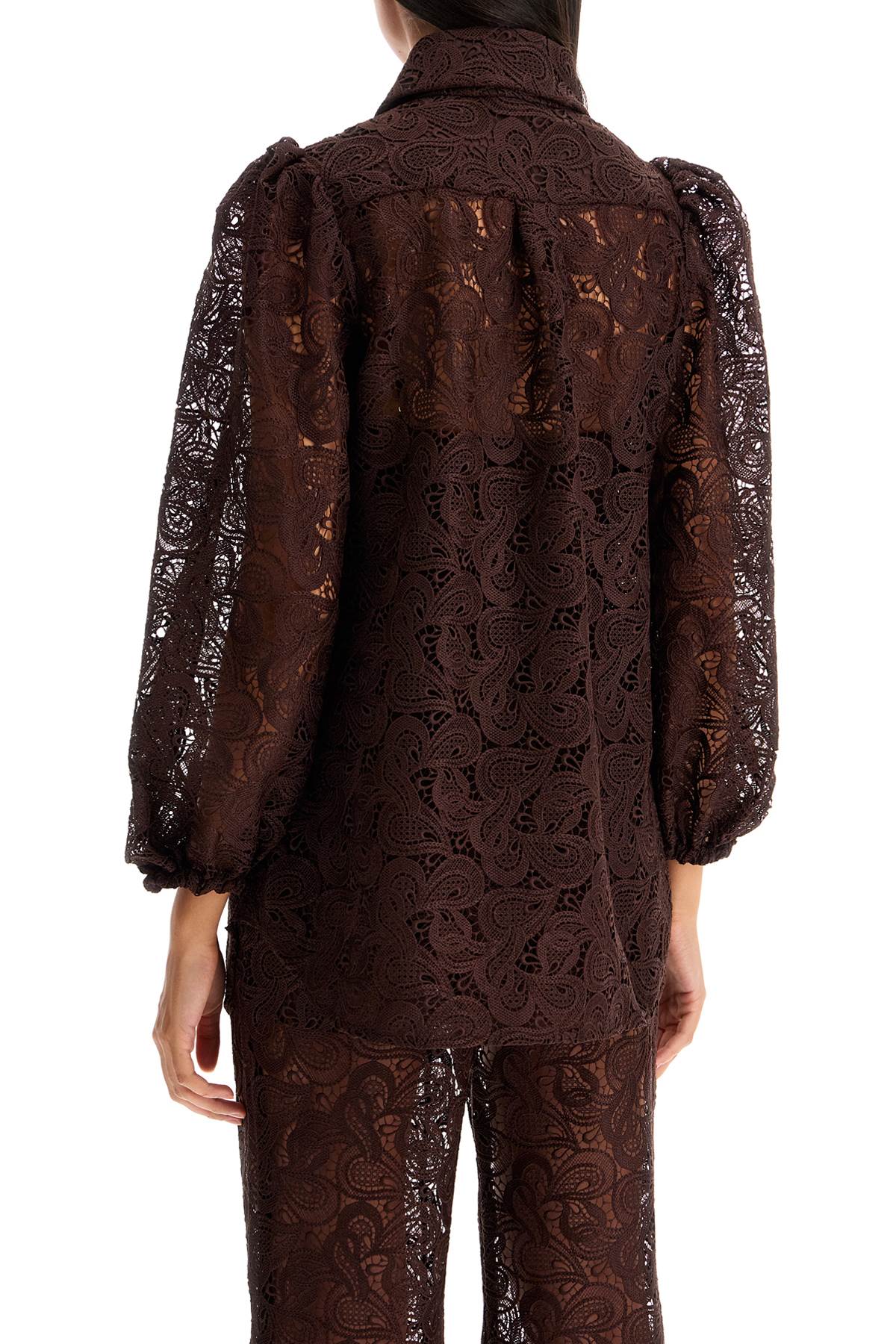 Zimmermann Of Lace Shirt On White Background